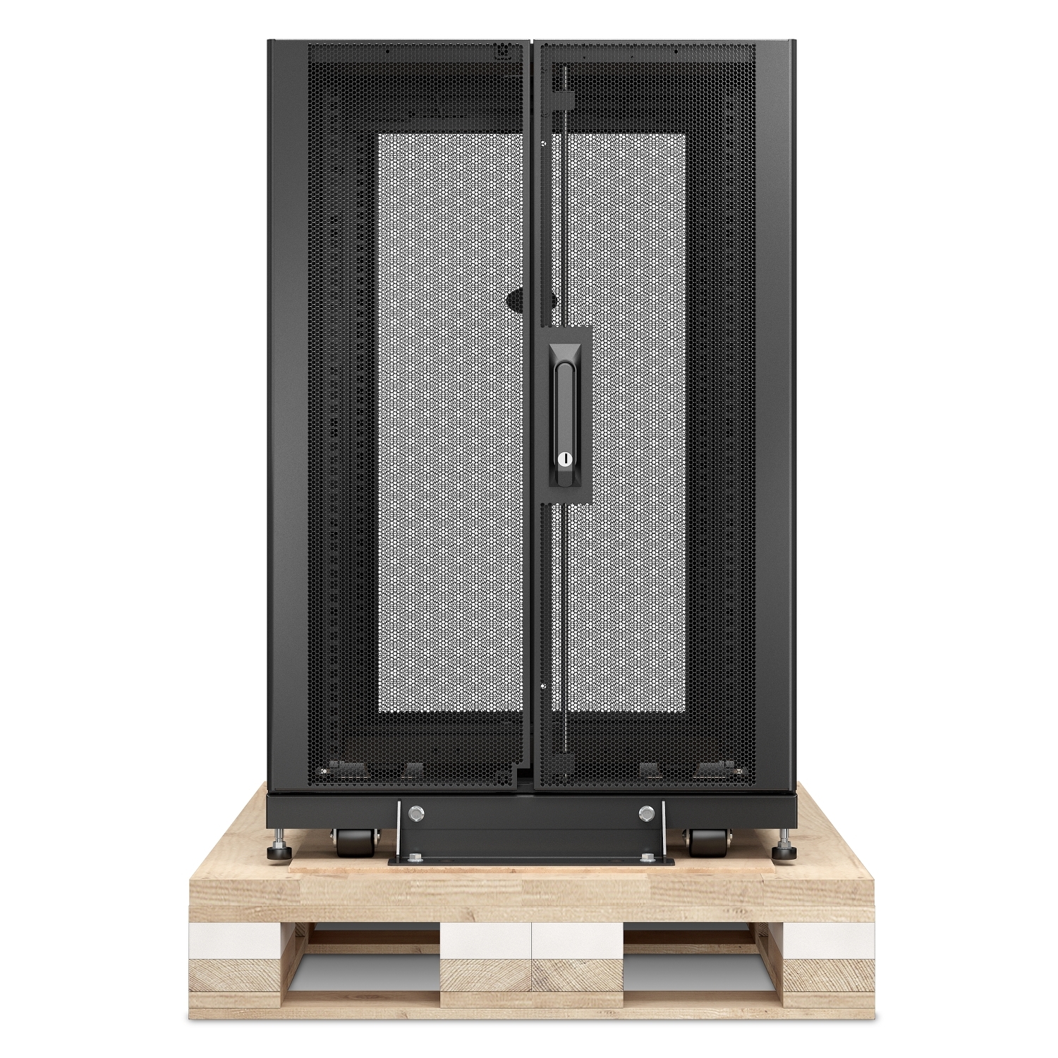 AR3006SP - APC NetShelter SX, Server Rack Enclosure, 18U, Shock Packaging, Black, 925H x 600W x 900D mm [TAA]