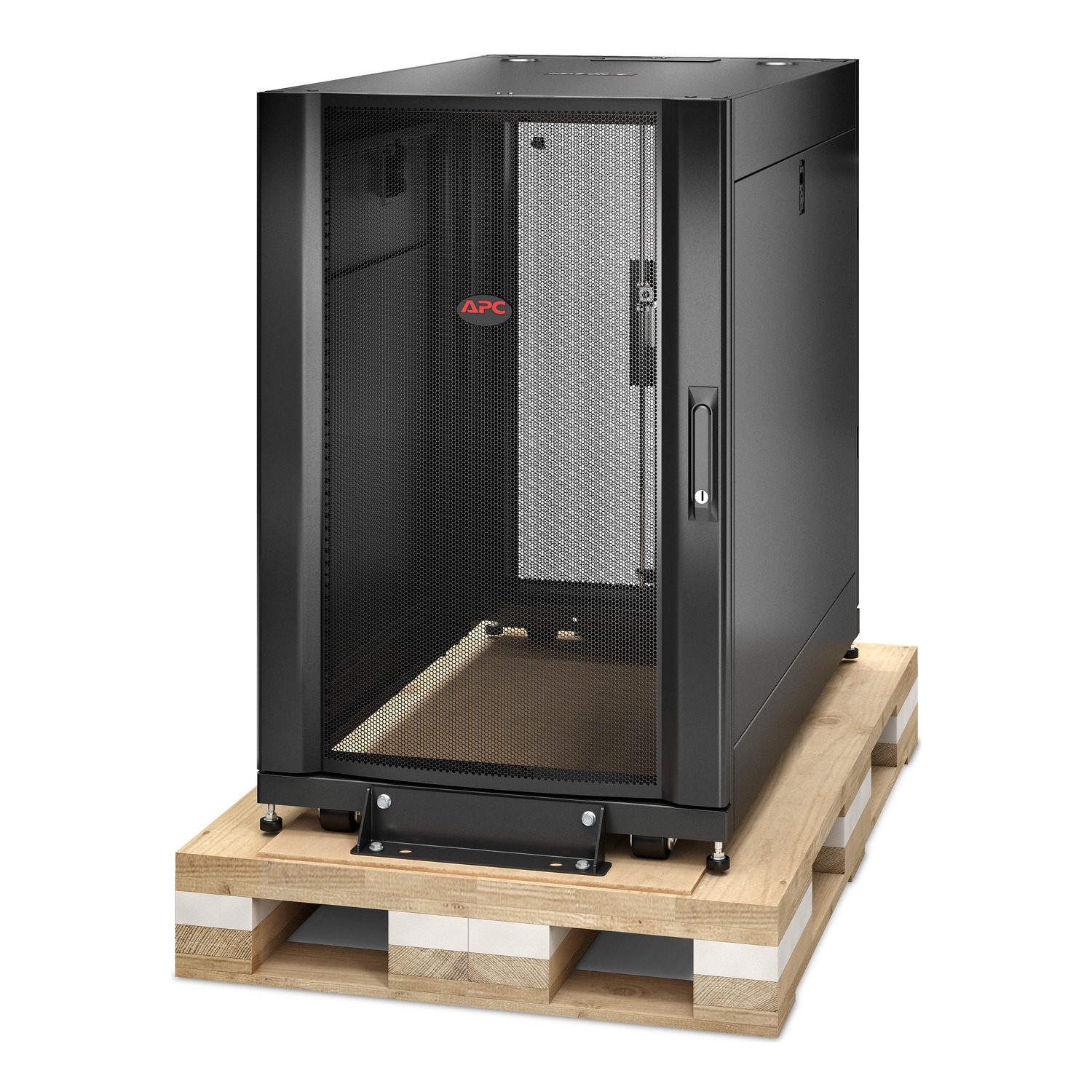 AR3106SP - APC NetShelter SX, Server Rack Enclosure, 18U, Shock Packaging, Black, 925H x 600W x 1070D mm [TAA]