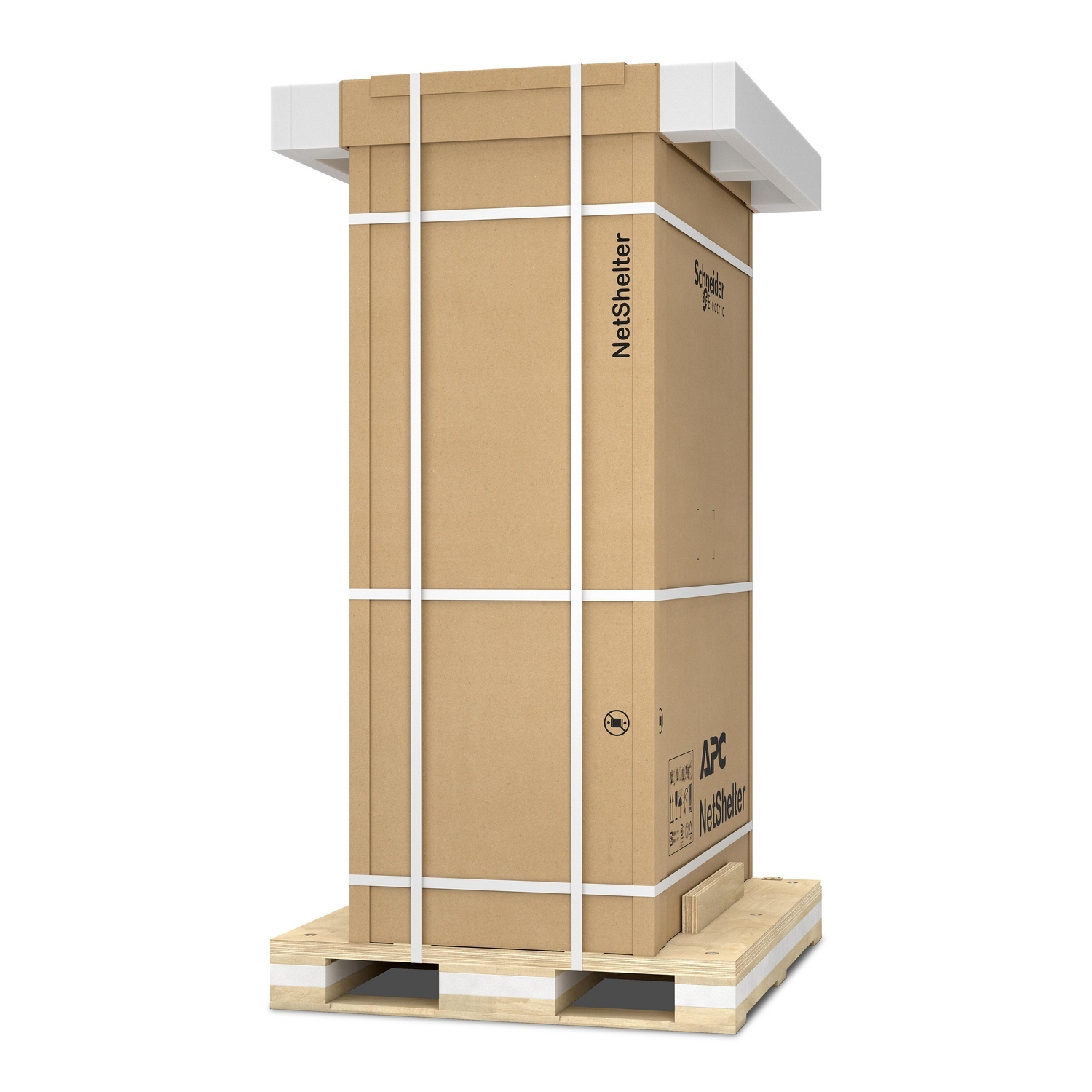 AR3107SPB2 - APC NetShelter SX, Server Rack Enclosure Gen 2, Shock Packaging, 2500 lbs, Black, 48U x 600W x 1070D