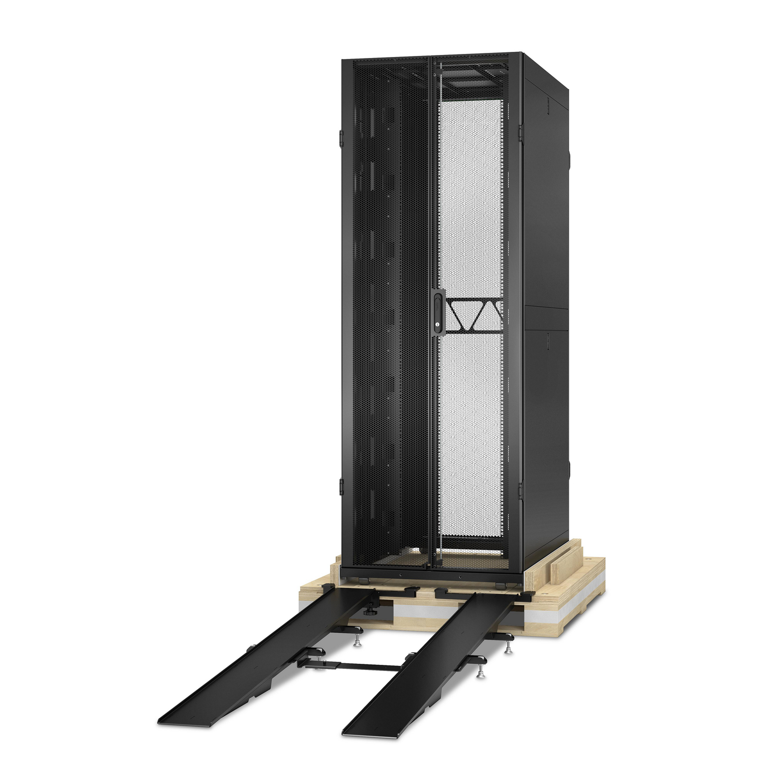 AR3180SPB2 - APC NetShelter SX, Server Rack Enclosure Gen 2, Shock Packaging, 2500 lbs, Black, 42U x 800W x 1070D