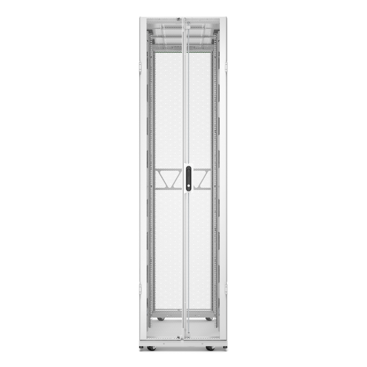 AR3307W2 - APC NetShelter SX Server Rack Gen 2, 48U, 2258H x 600W x 1200D mm, with Sides, White [TAA]