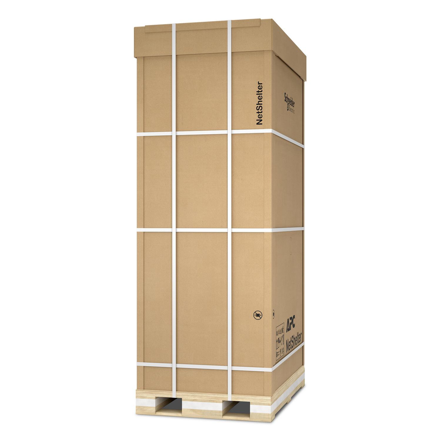 AR3308SPB2 - APC NetShelter SX, Server Rack Enclosure Gen 2, Shock Packaging, 2500 lbs, Black, 52U x 600W x 1200D