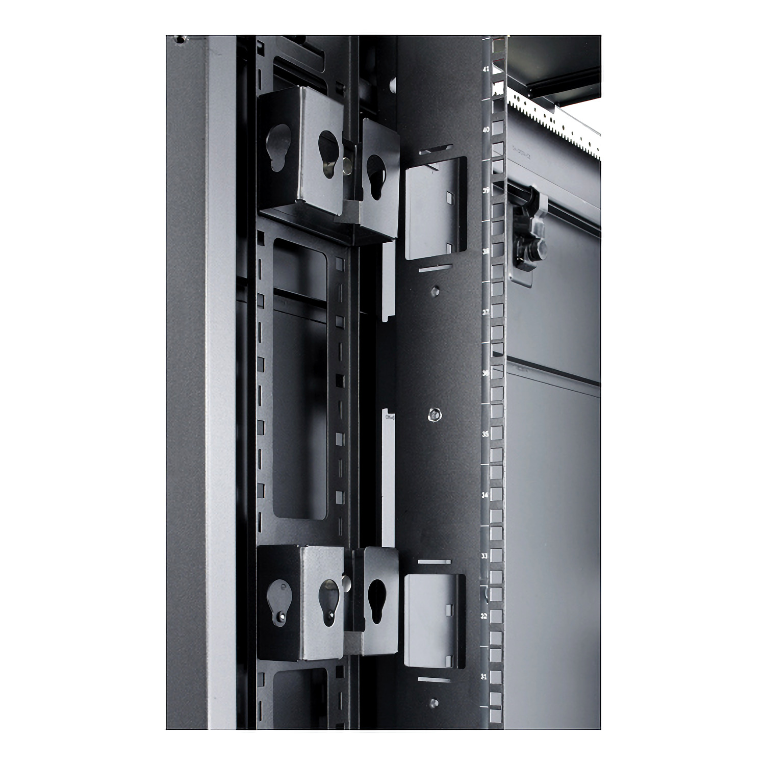AR7710 - APC NetShelter Cable Management, Vertical Cable Manager, Containment Brackets, for NetShelter SX, SV, and VX Racks, 80 x 112 x 45 mm