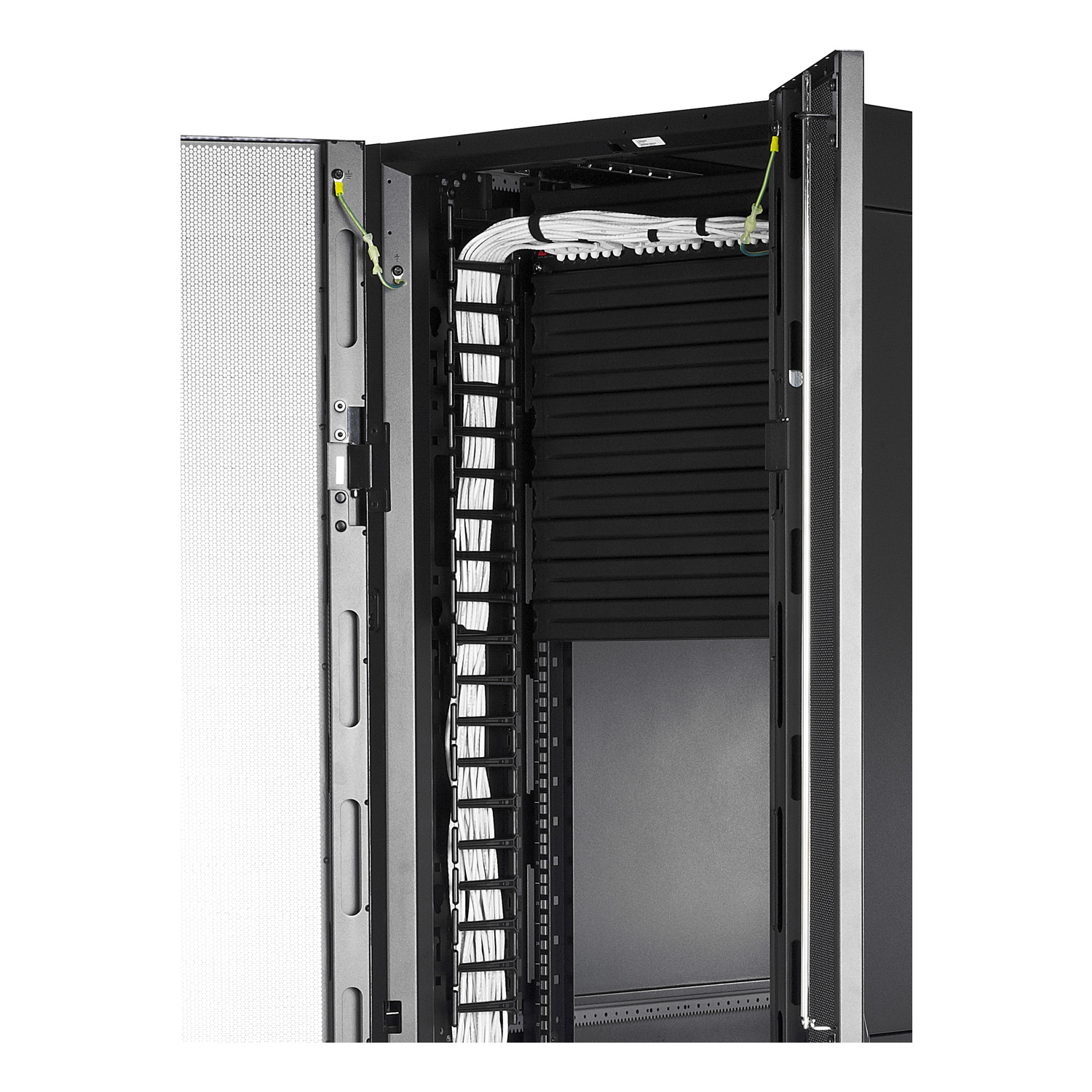 AR7723 - APC NetShelter Cable Management, Vertical Cable Manager, for NetShelter SX 600mm Wide 48U, Set of 2, 107 x 2045 x 45 mm