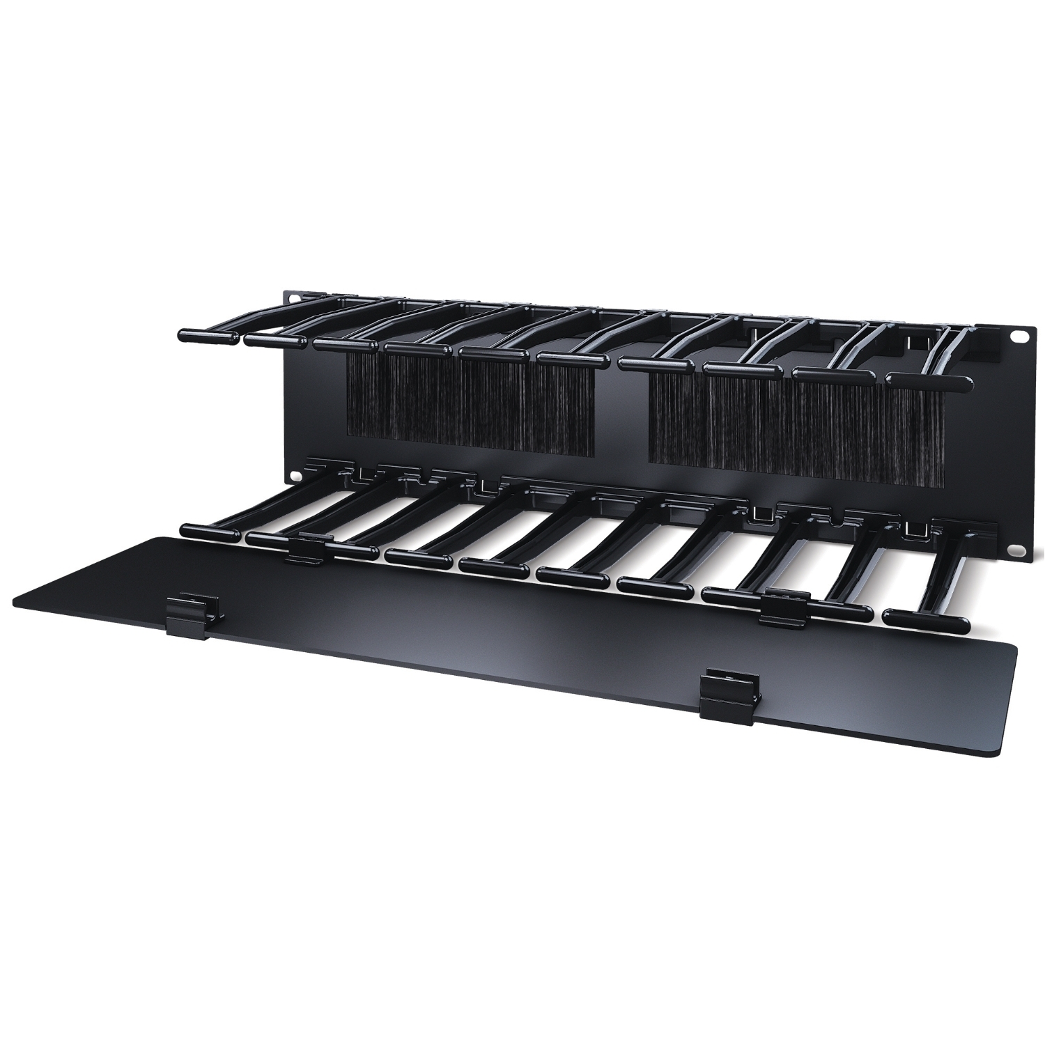 AR8605 - APC NetShelter Cable Management, Horizontal Cable Manager, 3U, Single Side with Cover, 482.6 x 133.35 x 165.1 mm