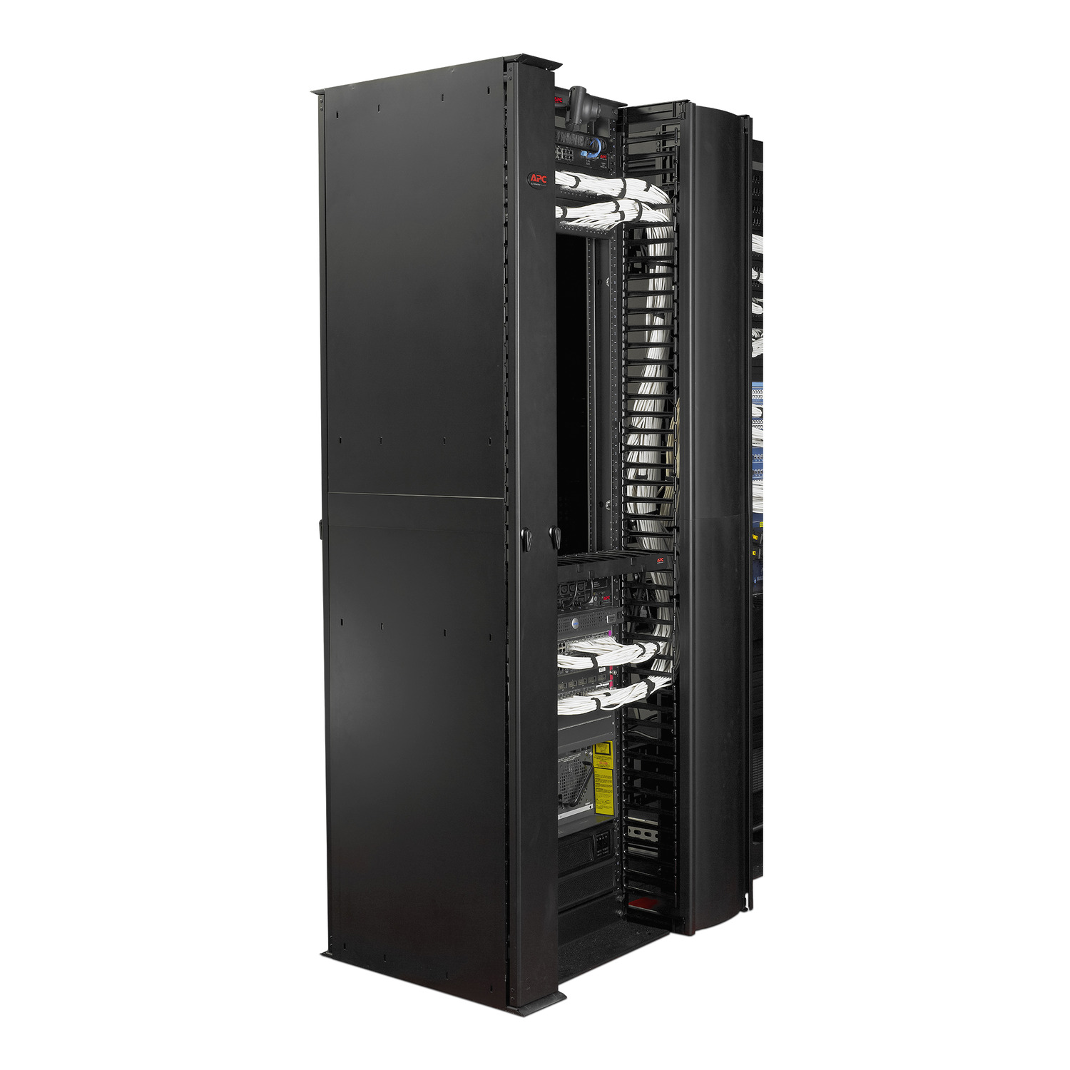 AR8679 - APC NetShelter Cable Management, Side Cover, for Double Sided 84" Performance Vertical Cable Manager, 556 x 2134 x 10 mm