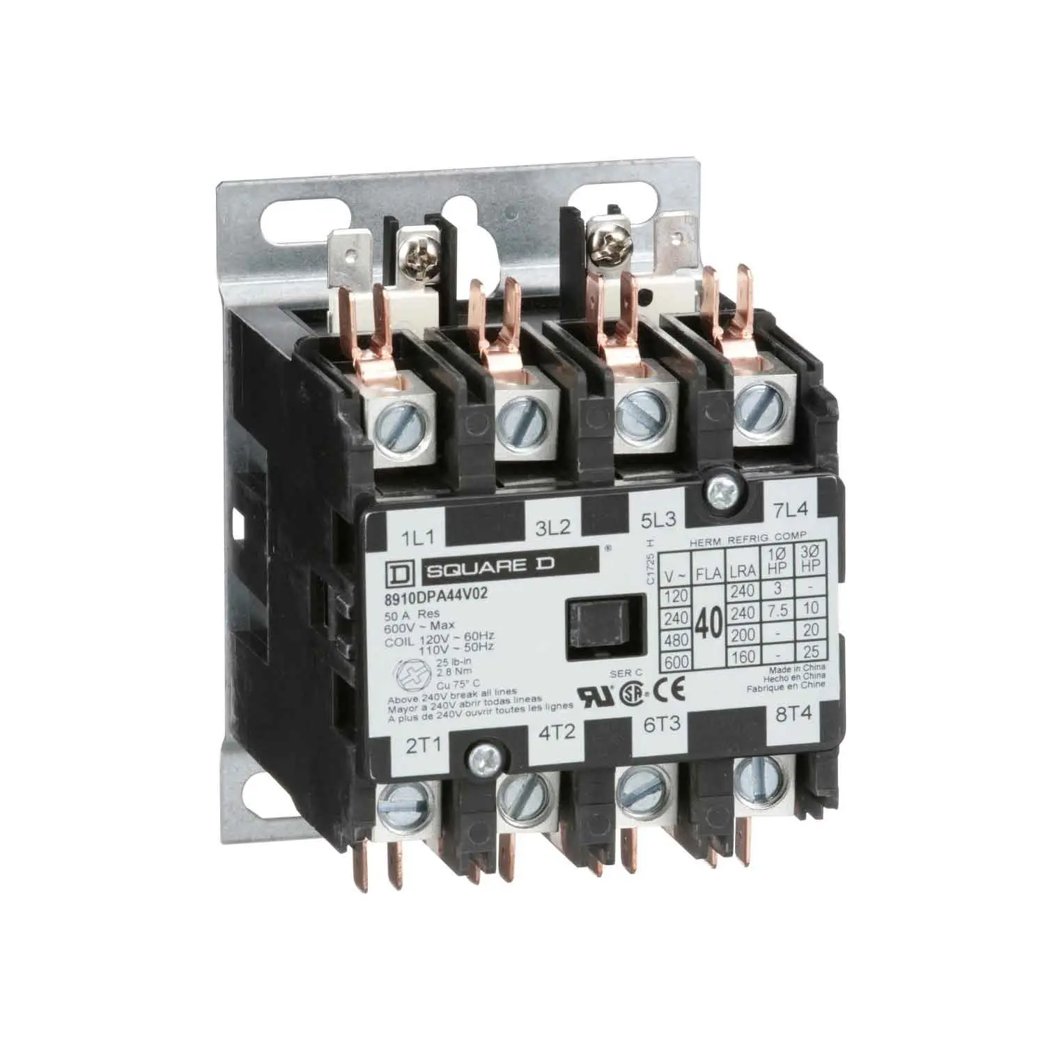 Schneider Electric 8910DPA14V09 - Square D - Definite Purpose Contactor