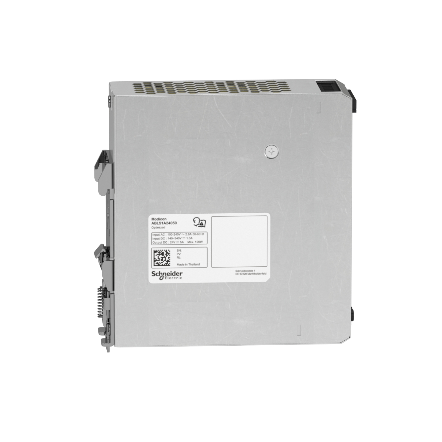 ABLS1A24050 - Regulated Power Supply, 100 to 240V AC, 24V, 5A, single phase, Optimized
