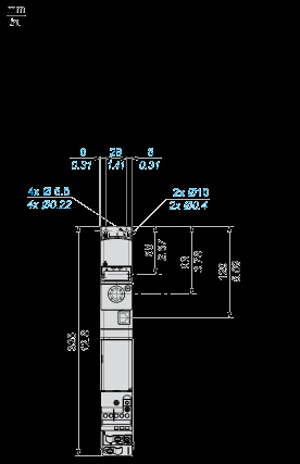 variable speed drive, Altivar Machine ATV320, 1.5kW, 380 ...