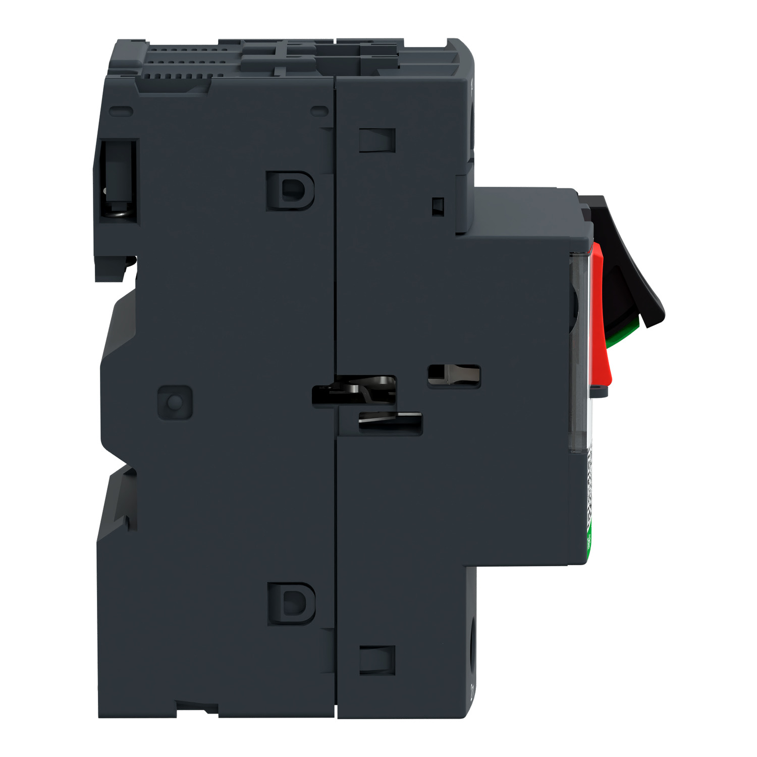 GV2ME07 - TeSys Deca Manual Starter and Protector, thermal magnetic circuit protector, push buttons, 1.6 to 2.5 A, screw clamp