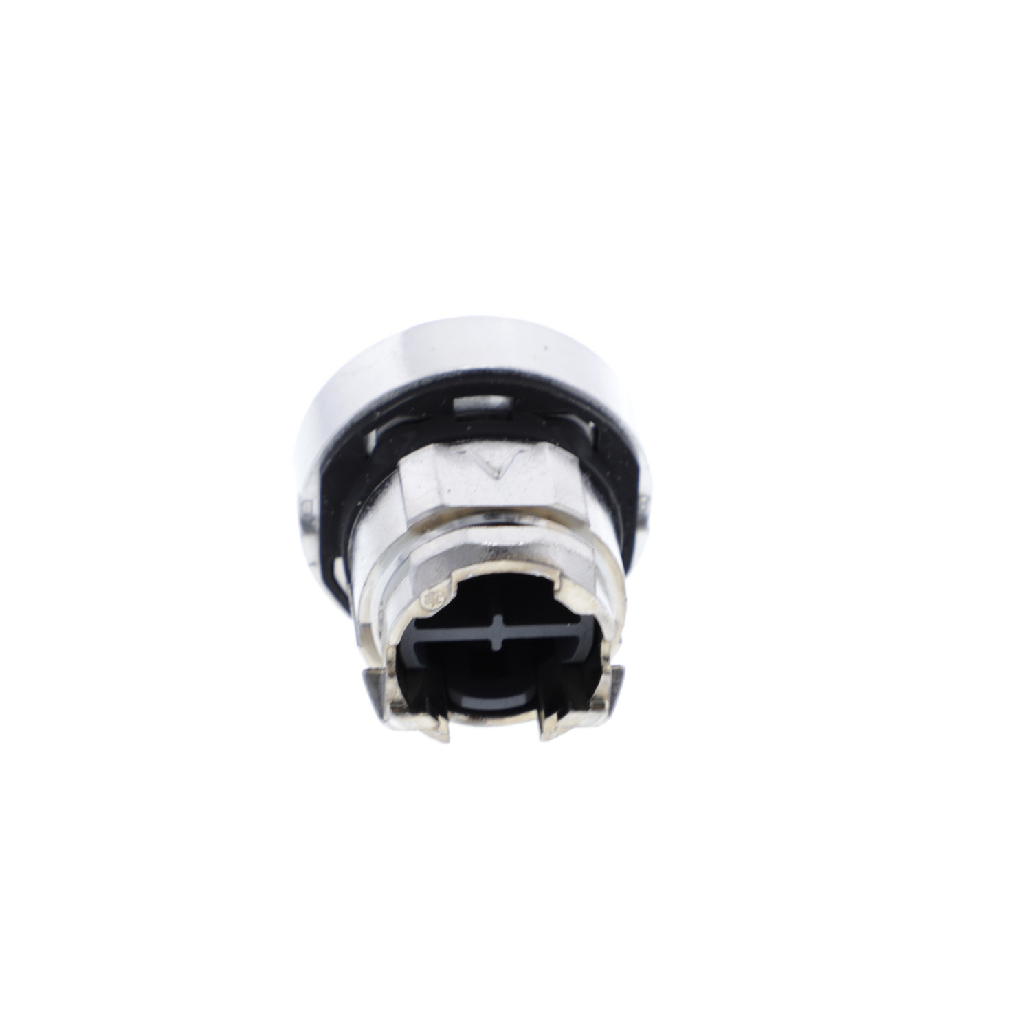 ZB4BA6 - Head for non illuminated push button, Harmony XB4, metal, flush, blue, 22mm, spring return, unmarked