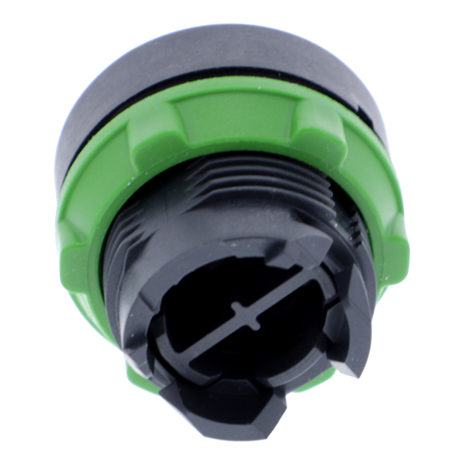 ZB5AA4 - Head for non illuminated push button, Harmony XB5, plastic, flush, red, 22mm, spring return, unmarked