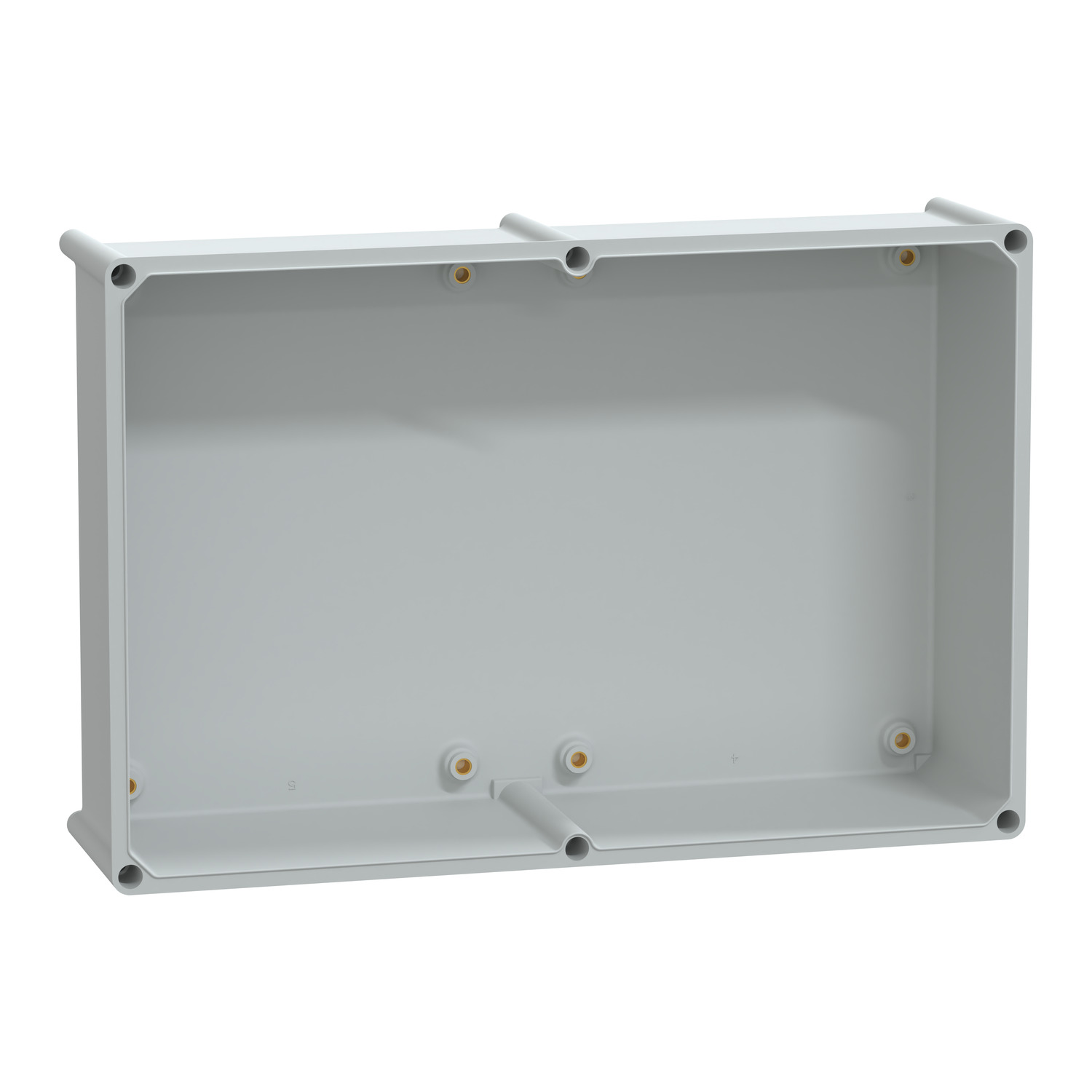 NSYPLS3654AG - PLS box, polyester rear, transparent PC cover IP66 36x54x23cm