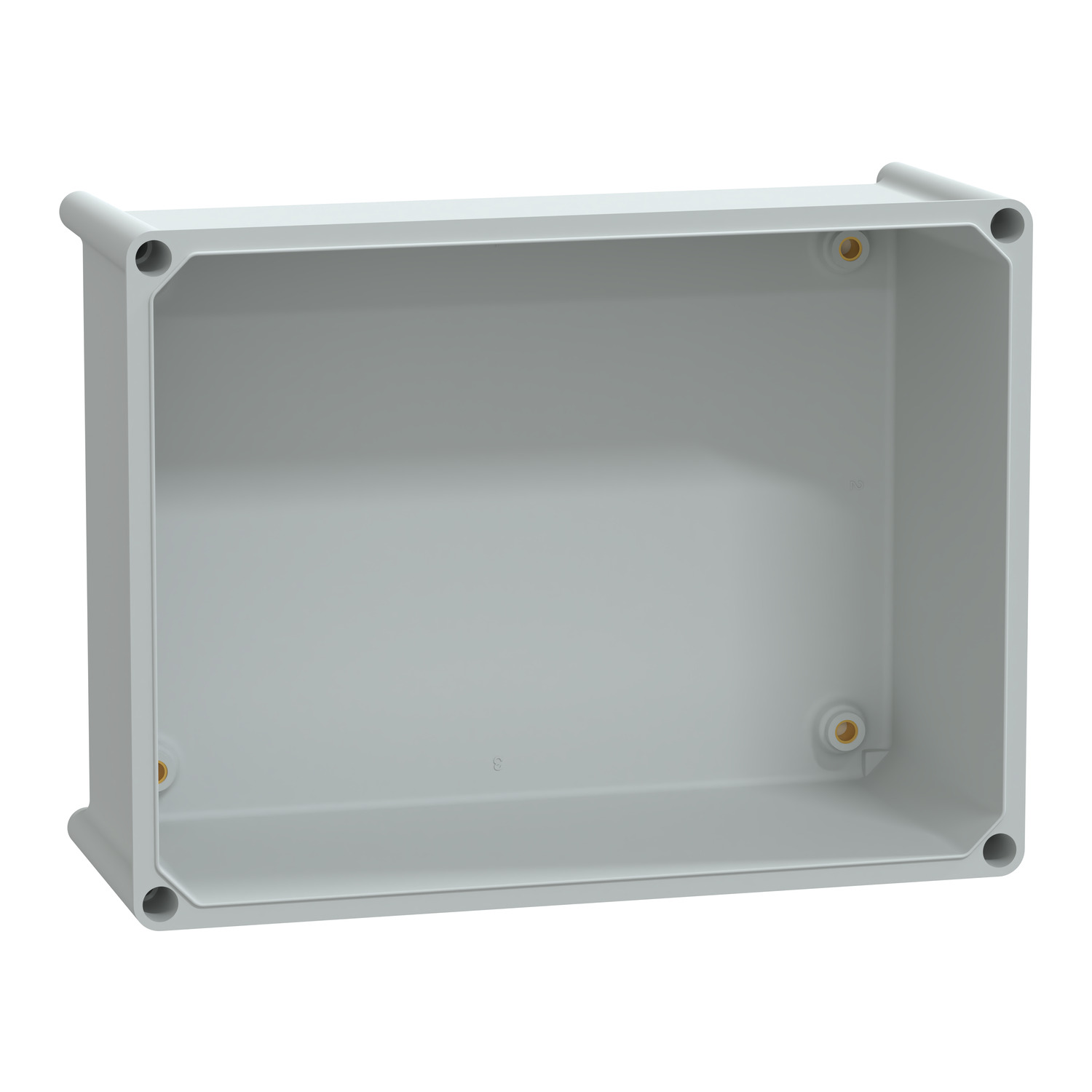 NSYPLSC2736AG - PLS box, polyester rear, opaque PC cover IP66 27x36x23cm