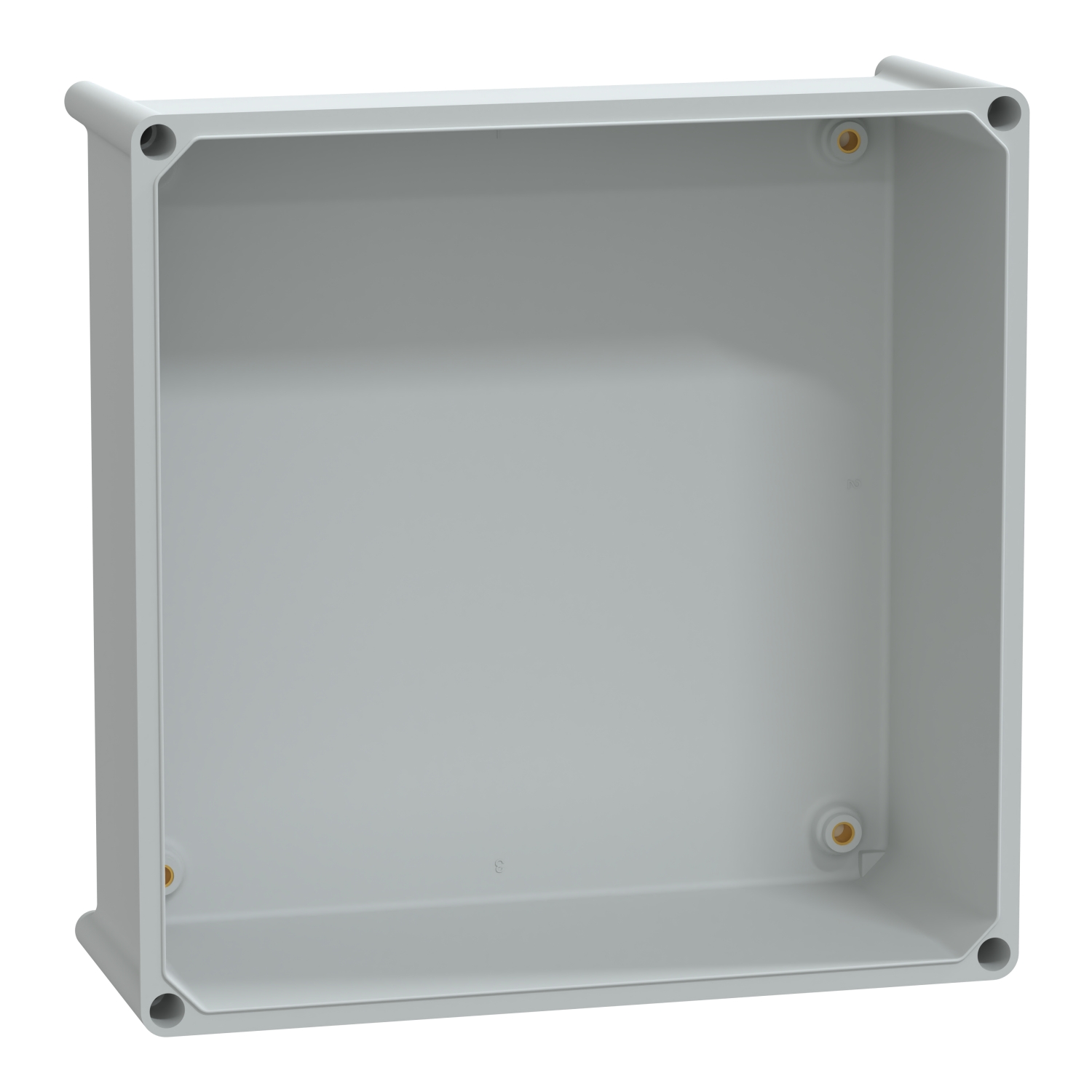 NSYPLSC3636G - PLS box, polyester rear, opaque PC cover IP66 36x36x18cm