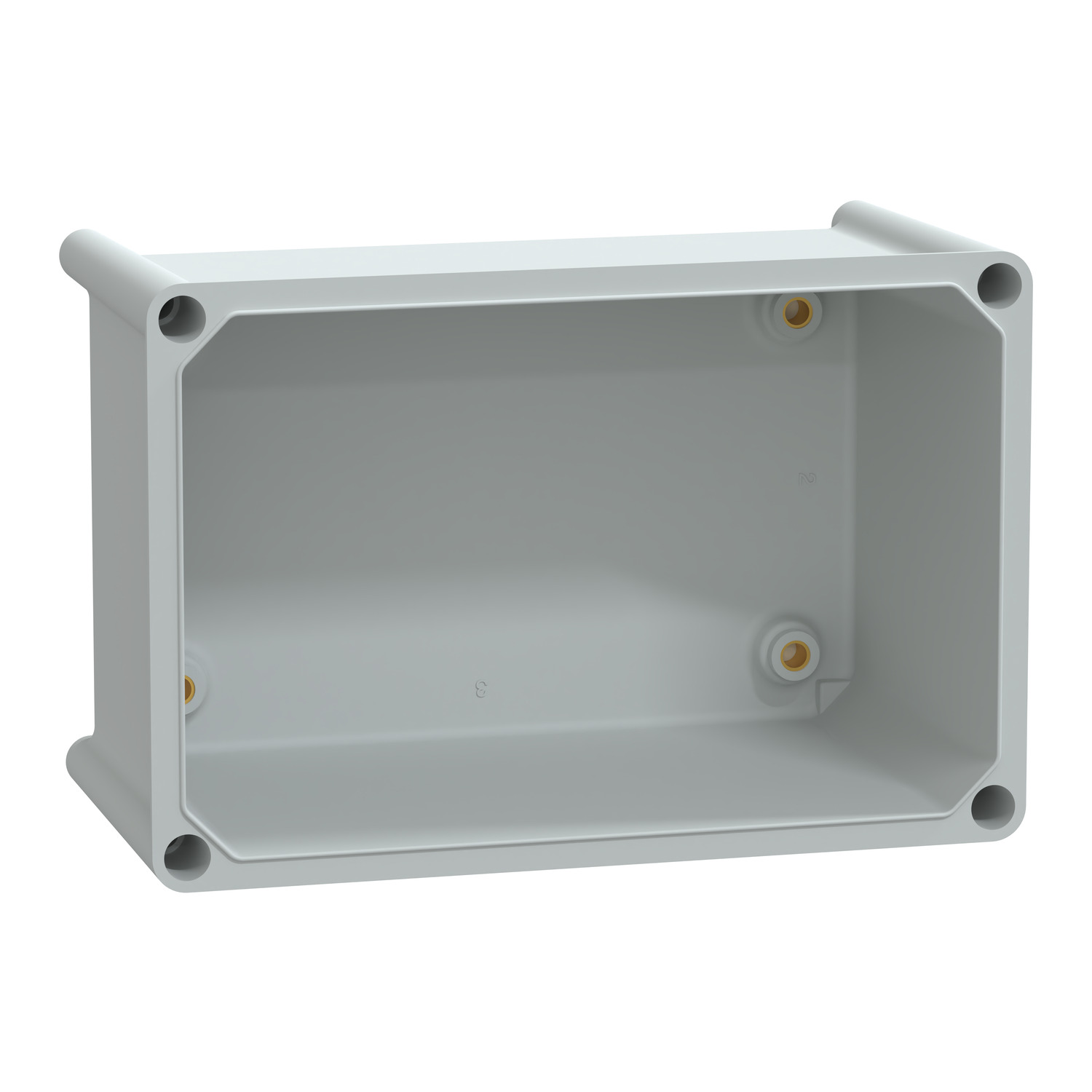 NSYPLSP1827G - PLS box, polyester rear, polyester cover IP66 18x27x18cm