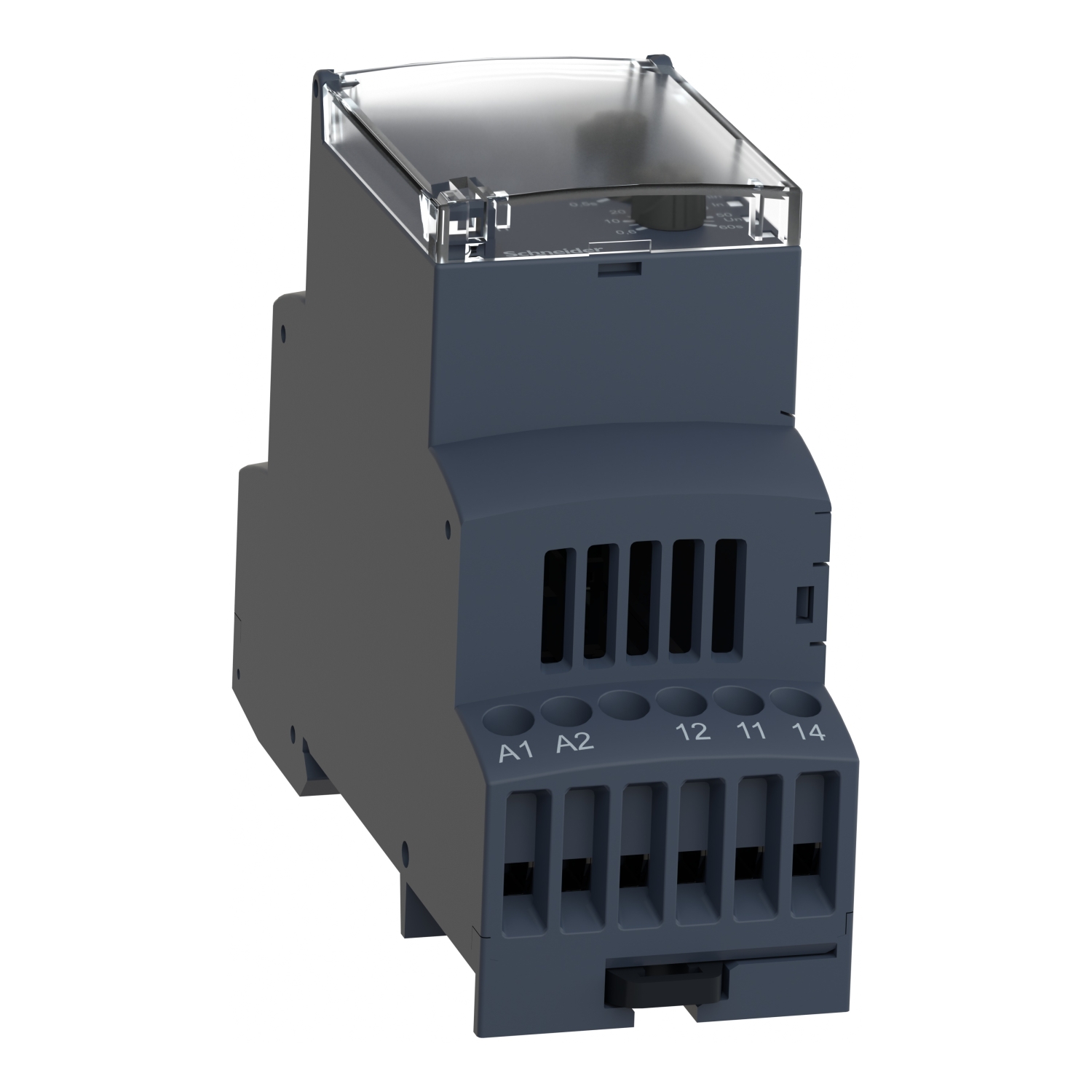 RM35UA13MW - voltage control relay, Harmony Control Relays, 5A, 2CO, range 15..600V, 24..240V AC DC