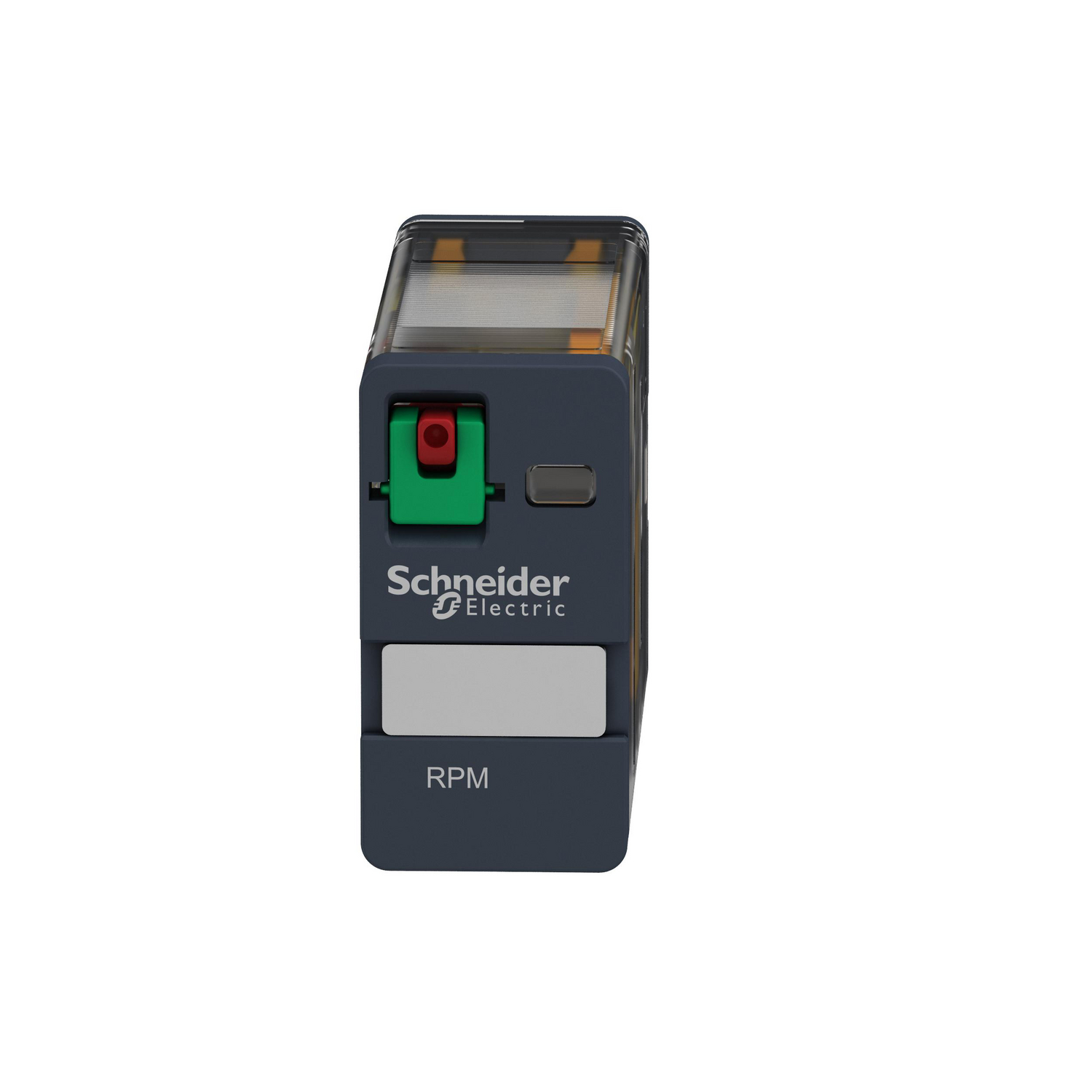 RPM11B7 - plug-in relay, Harmony electromechanical relays, 15A, 1CO, lockable test button, 24V AC