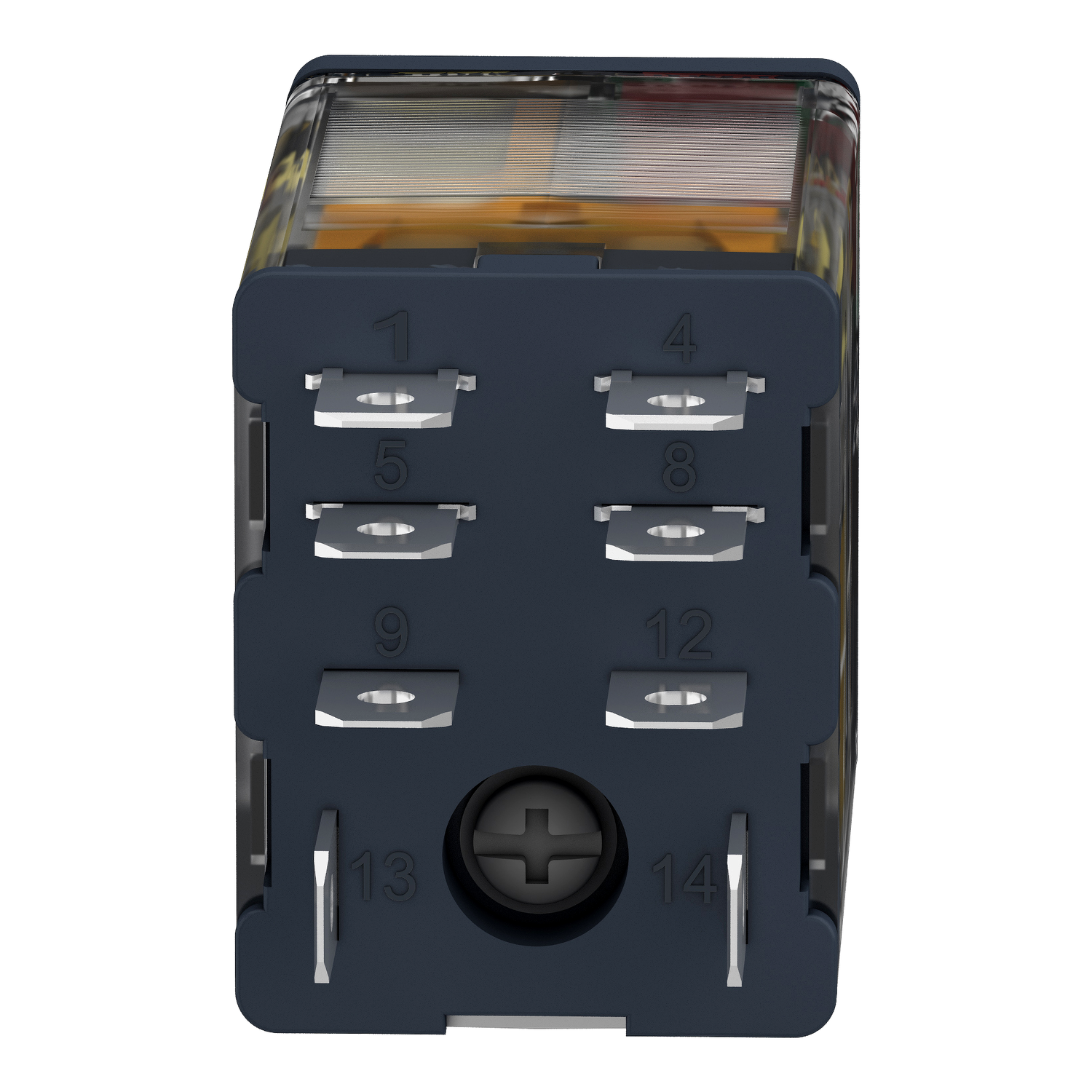 RPM22F7 - Harmony RPM, power plugin relay, 2 C/O, 120 VAC, 15 A, with LED