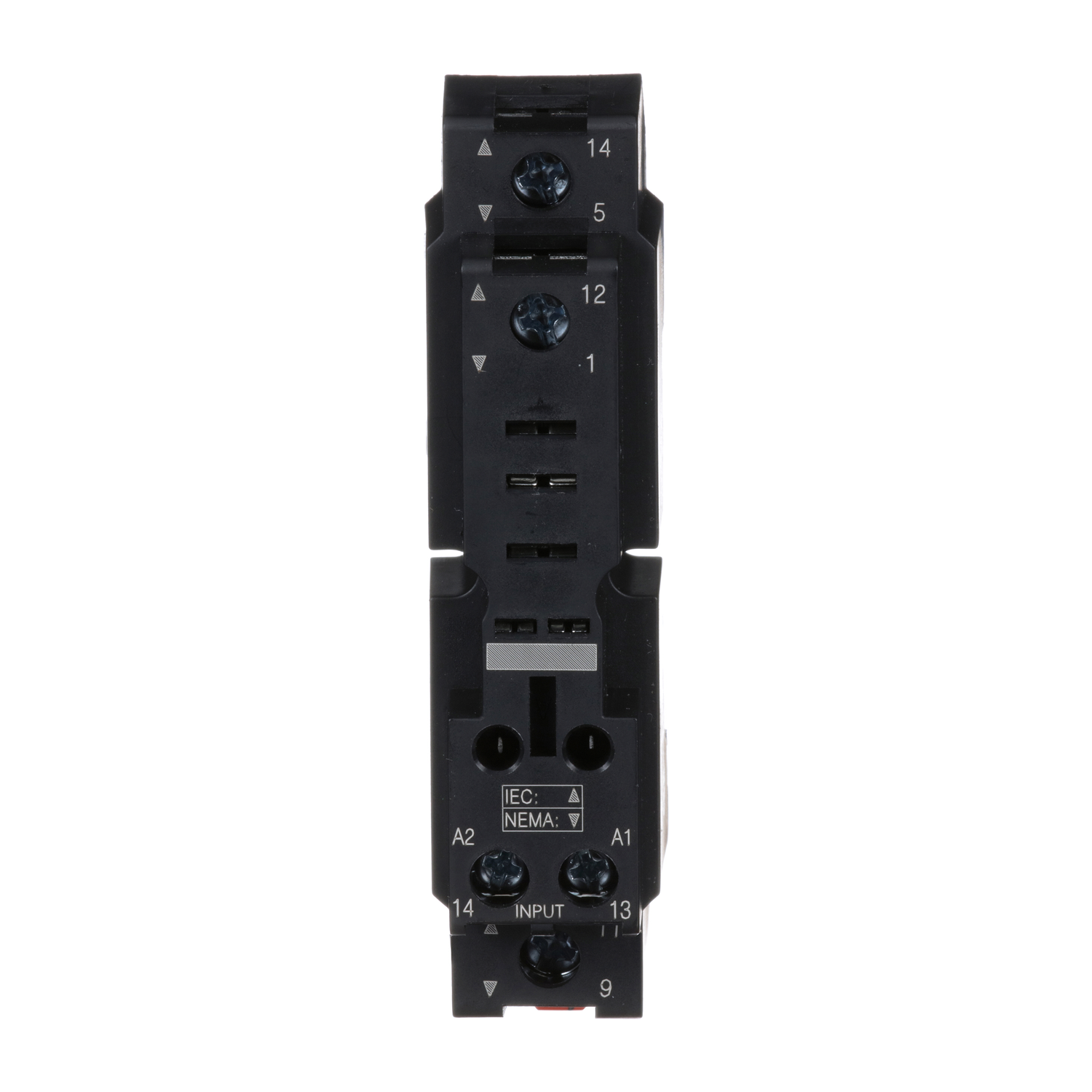 RPZF1 - Harmony, plugin relay socket, mixed contact, 16 A, 250 V, screw clamp, for RPM1 relays