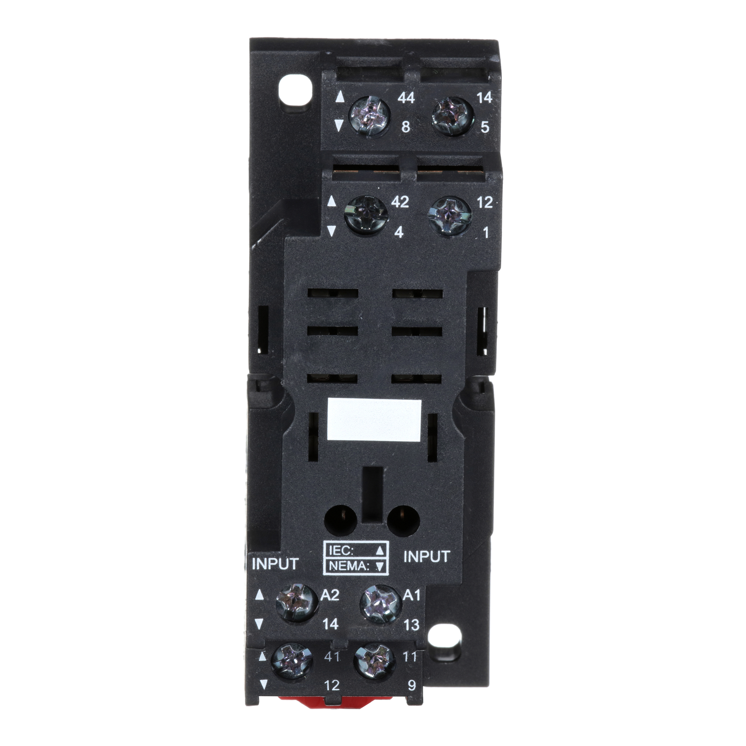 RPZF2 - Harmony, plugin relay socket, mixed contact, 16 A, 250 V, screw clamp, for RPM2 relays