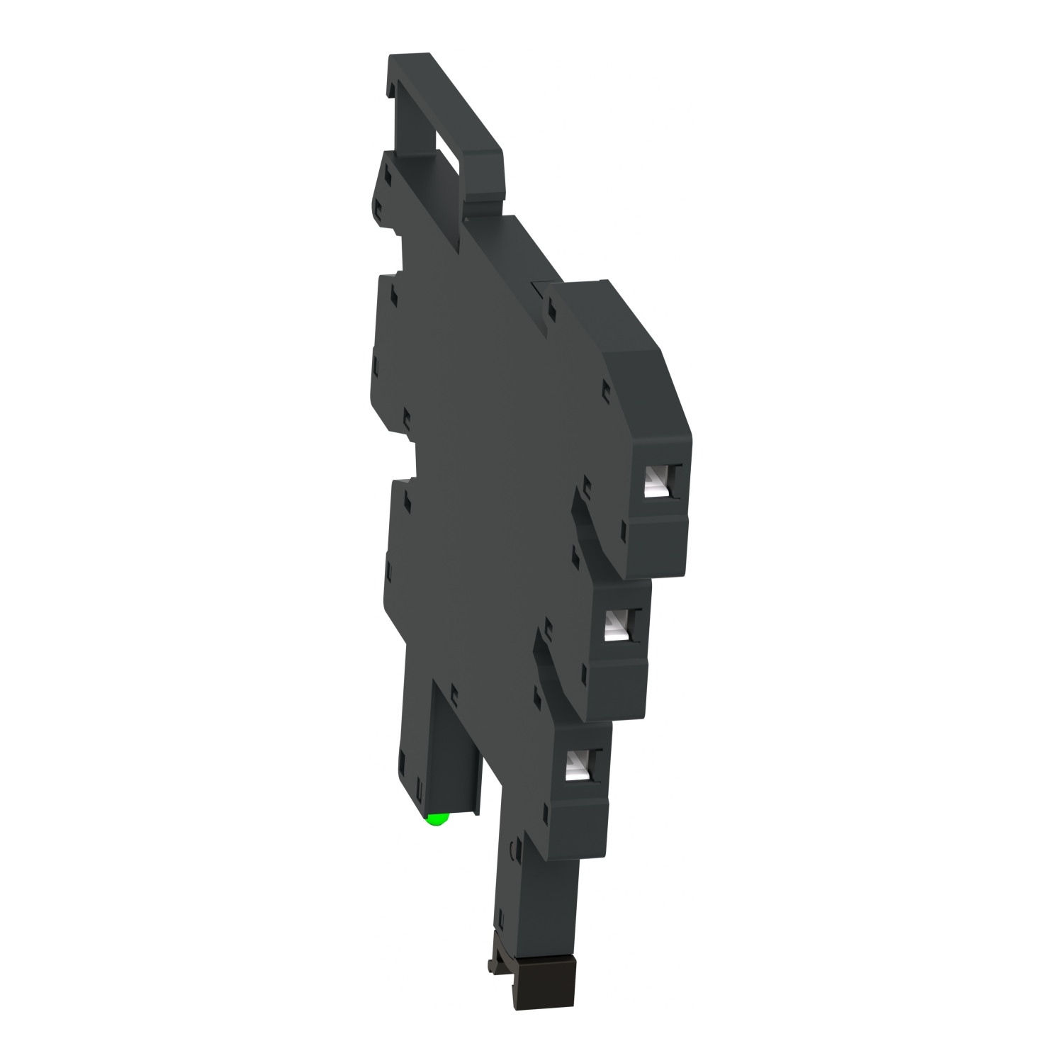 RSLZVA3 - socket equipped with LED and protection circuit, Harmony Electromechanical Relays, for RSL1 relays, srew connec to r, 110V AC DC