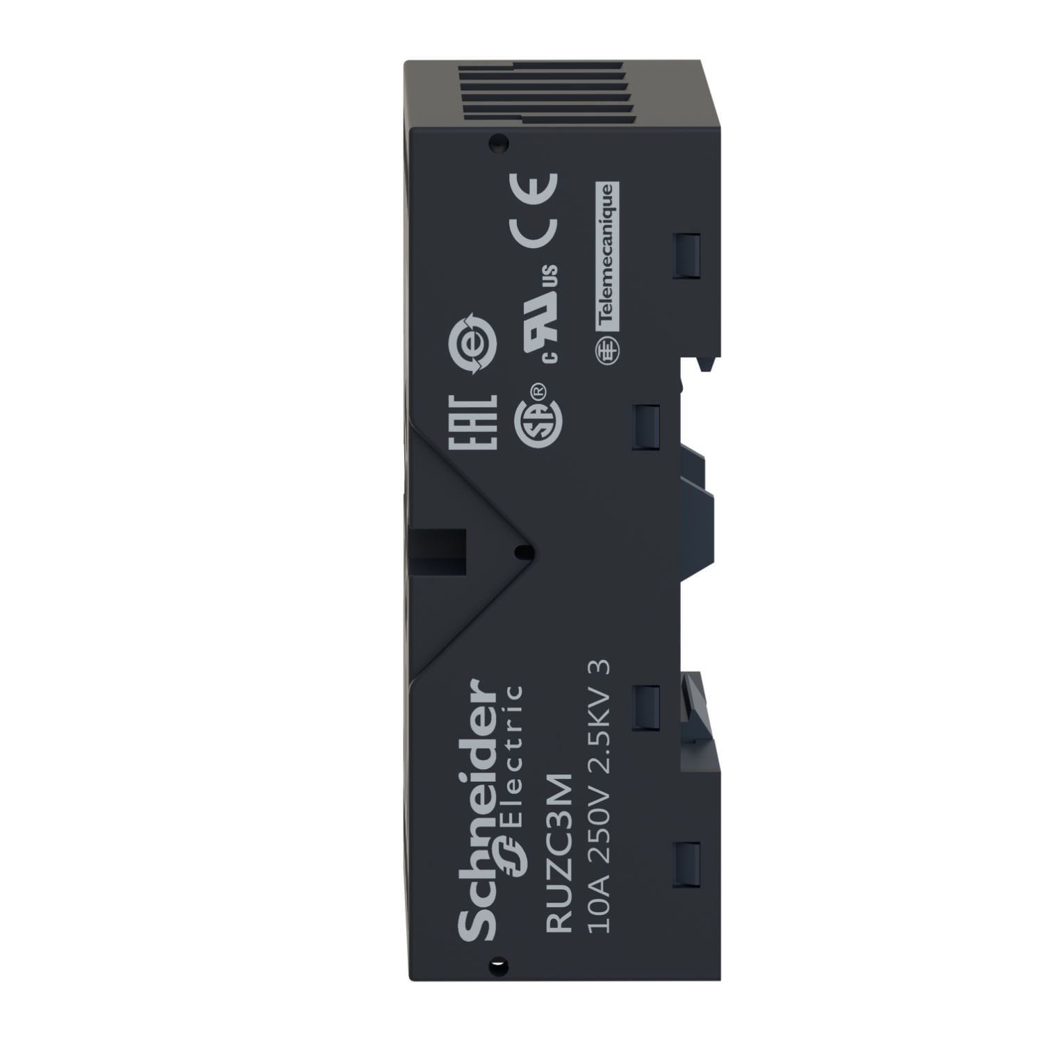 RUZC3M - socket, Harmony Electromechanical Relays, for RUMC3 relays, 10A, screw connec to rs, mixed contact