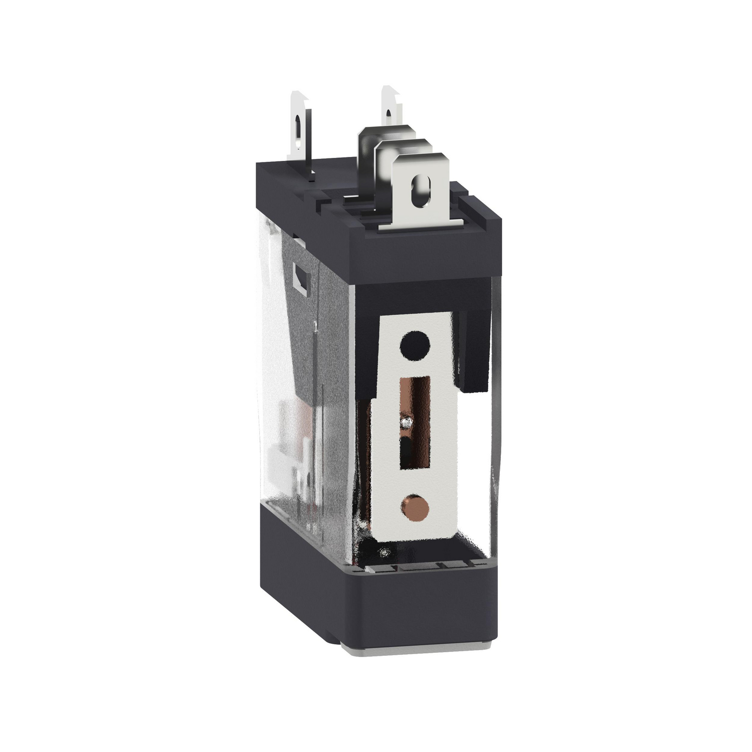 RXG11F7 - interface plug in relay, Harmony Electromechanical Relays, 10A, 1CO, lockable test but to n, 120V AC
