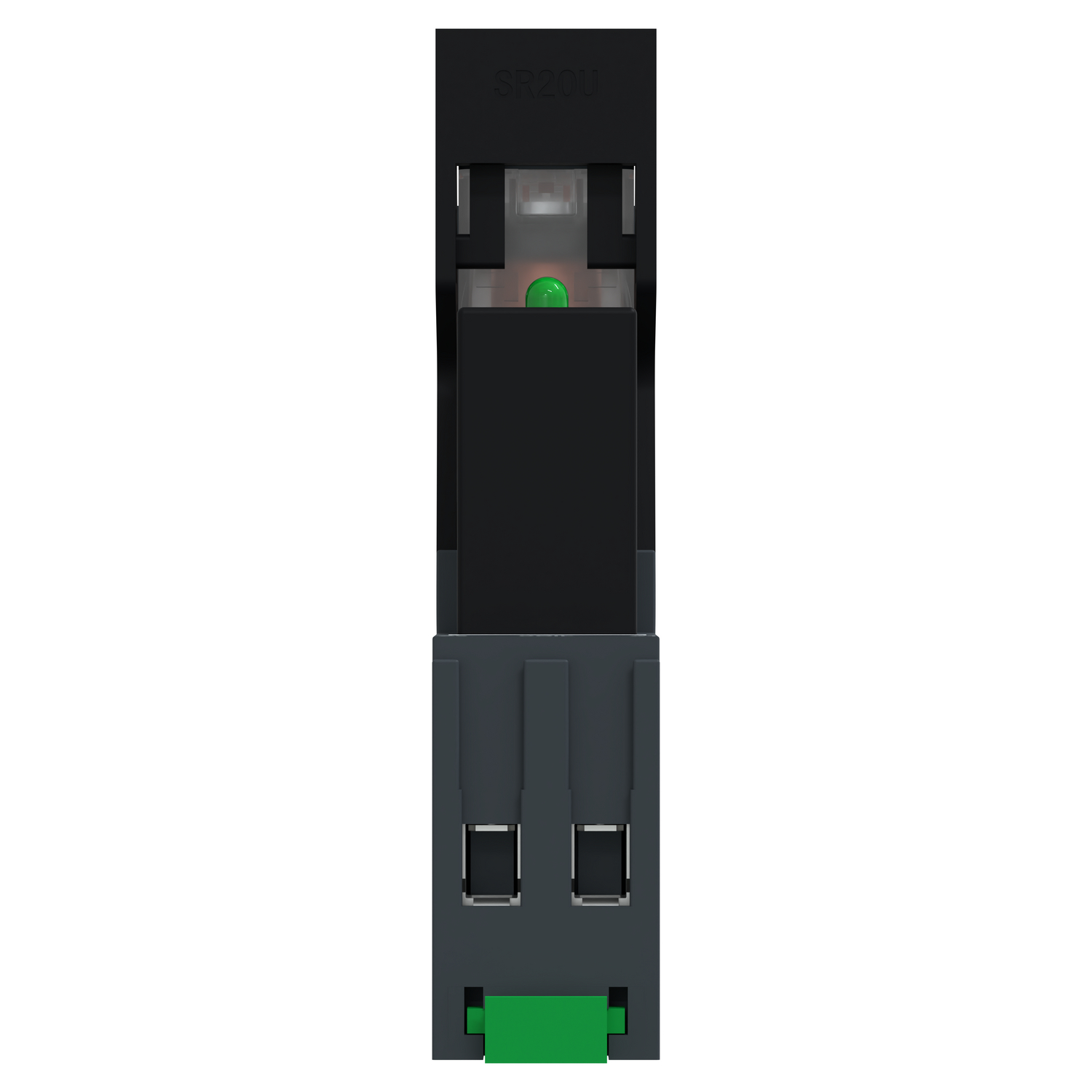 RXG21P7PV - interface plug in relay, Harmony Electromechanical Relays, 5A, 2CO, with LED, pre assembled, lockable test but to n, 230V AC