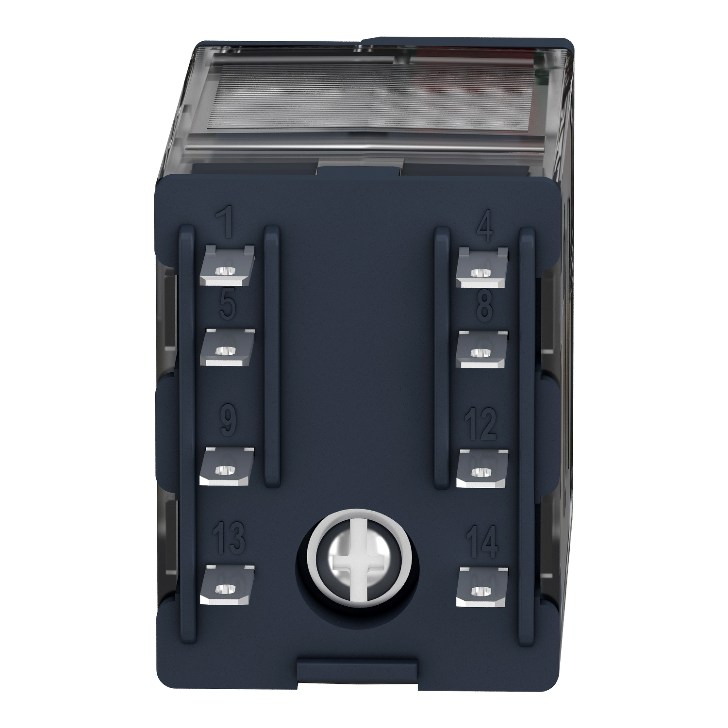 RXM2AB2E7 - miniature plug in relay, Harmony Electromechanical Relays, 12A, 2CO, with LED, lockable test but to n, 48V AC