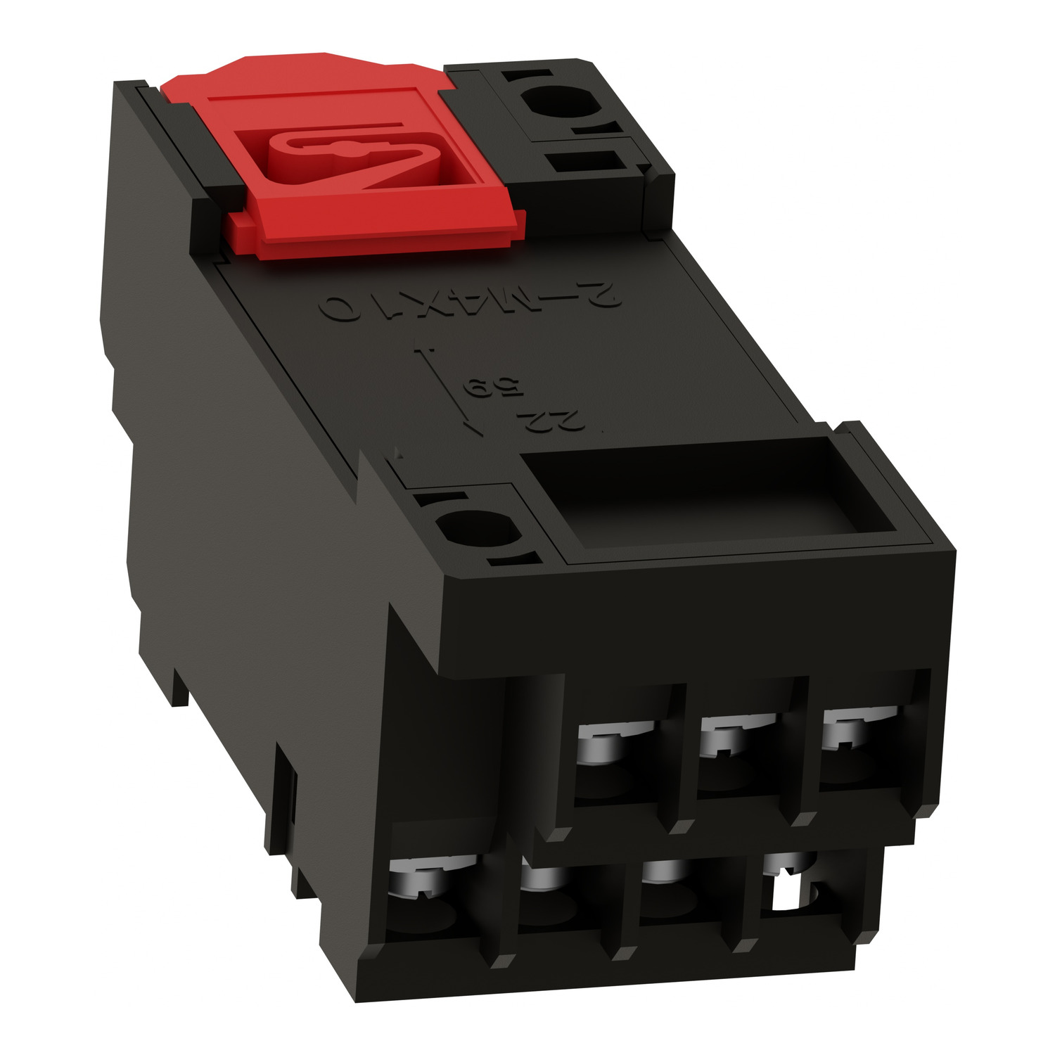 RXZE1M4C - socket, Harmony Electromechanical Relays, for RXM2LB RXM4LB relays,7A, screw clamp socket, mixed contact terminal