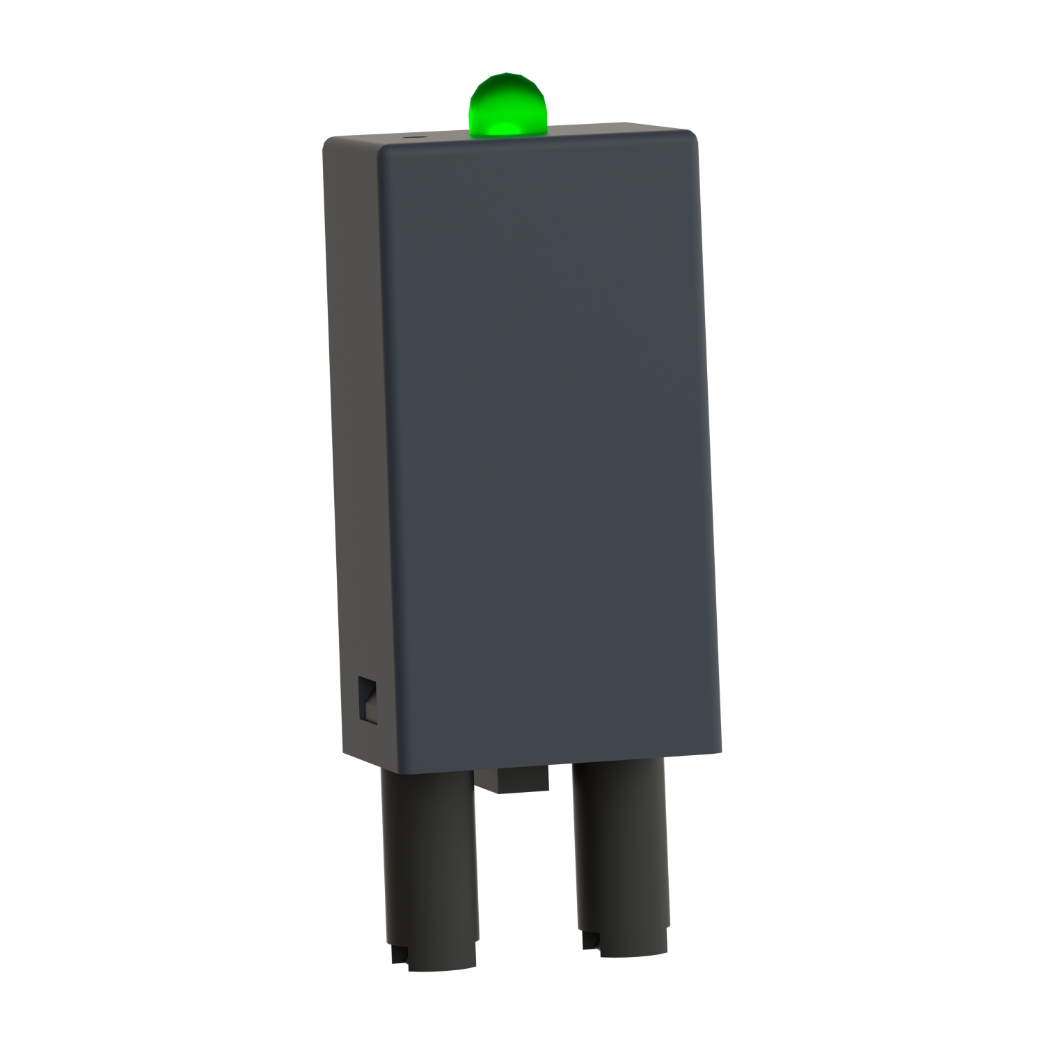 RZM031RB - protection accessories, Harmony Electromechanical Relays, diode, green LED, for all sockets, 6...24V DC