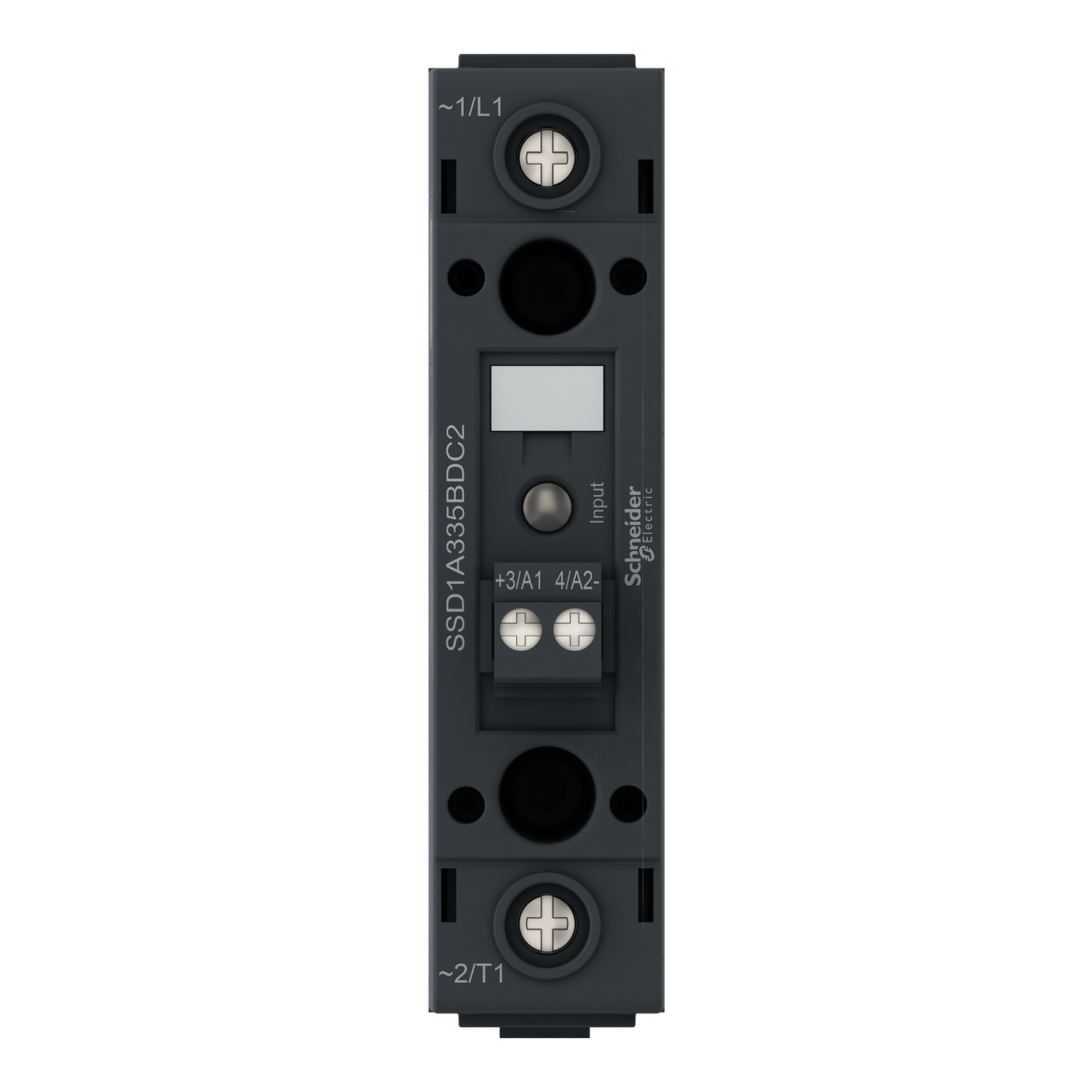 SSD1A320BDC2 - DIN rail mount relay,  Harmony Solid State Relays, 20A, zeroVoltage switching, contactor configuration, input 4...32V DC, output 48...600V AC