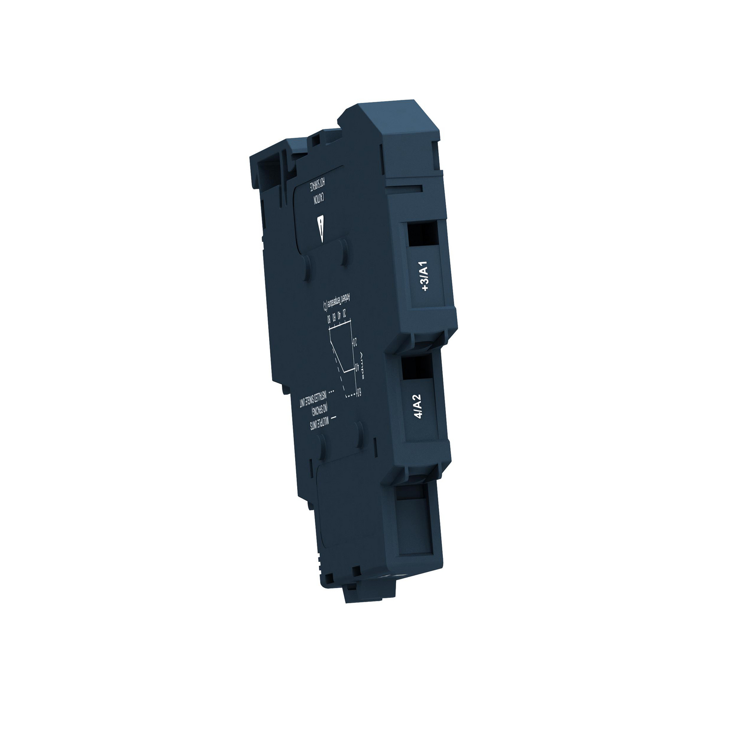 Schneider Electric SSM1A16BD - single phase relay, Harmony Solid State Modular Relays, 6A, DIN rail mount, zero voltage switching, input 4 to 32V DC, output 24 to 280V AC