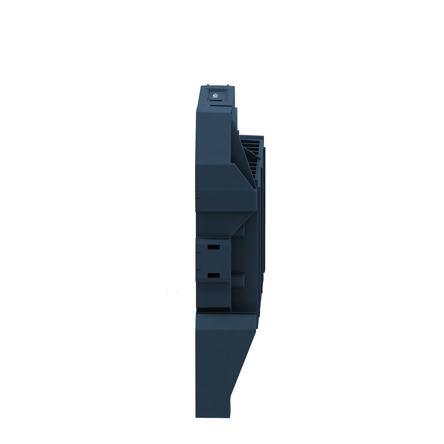 Schneider Electric SSM1D212BD - single phase relay, Harmony Solid State Modular Relays, 12A, DIN rail mount, DC switching, input 4 to 32V DC, output 1 to 60V DC, 1NO