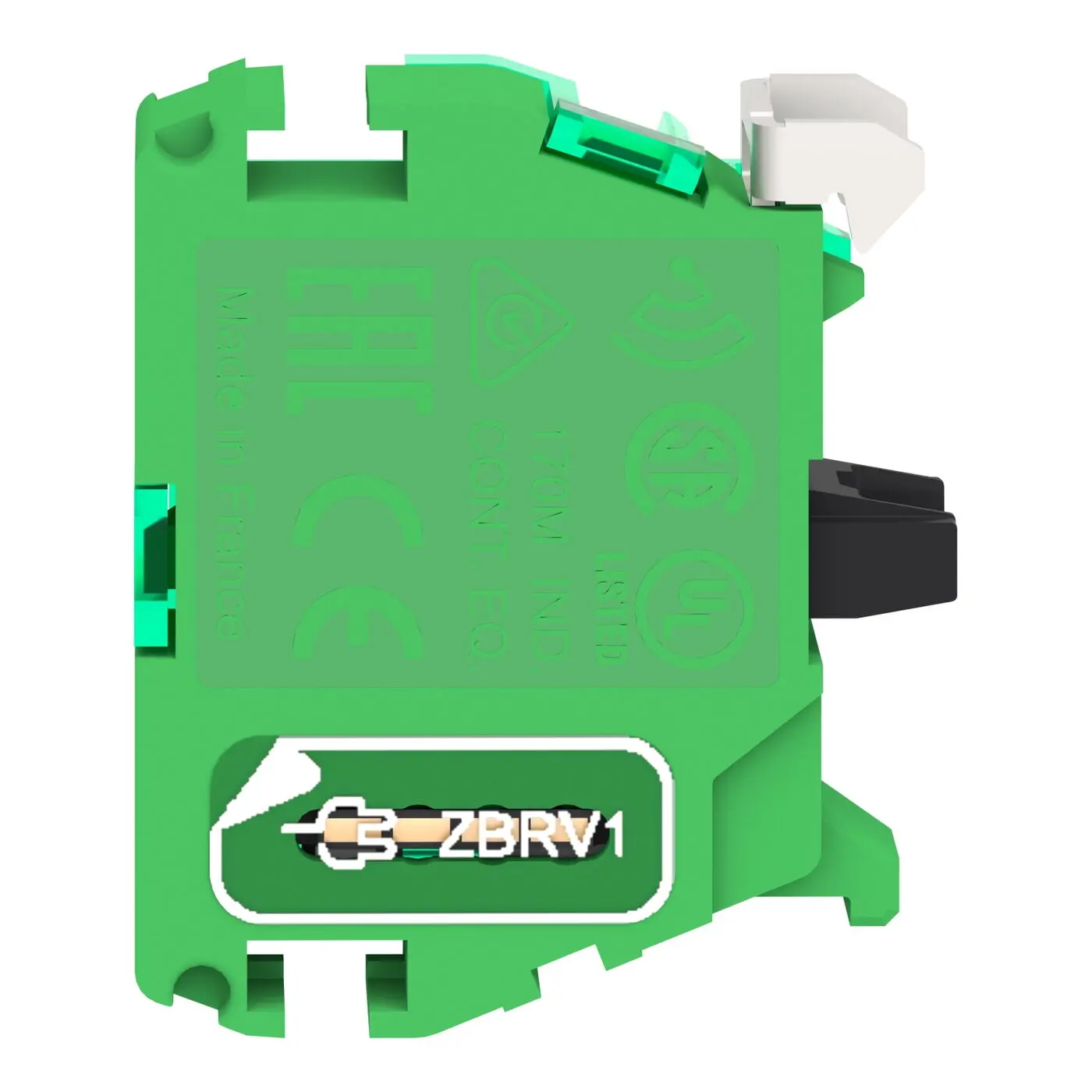 Schneider Electric ZBRT2 - Transmitter for wireless and batteryless push button, Harmony XB5R, plastic, black, double action