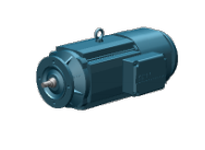 SEW-Eurodrive DRN100L4/BE5/FG/TF/C AC motor. DRN series, 100L frame, 4-pole design with BE5 brake, FG integrated encoder, and TF thermistor thermal pr