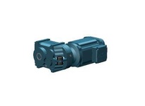 SEW-Eurodrive FA47/G DRN90L4 parallel shaft helical gearmotor delivers 2 HP with 1767 RPM input and 52 RPM output at 60 Hz. The DRN90L4 IE3 motor oper