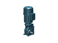 SEW-Eurodrive K47 DRN90S4/BE2HR/TF helical-bevel right angle gearmotor. Features a DRN90S4 IE3 AC motor with BE2HR brake and TF thermistor thermal pro