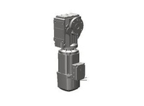 SEW-Eurodrive KA67 DRN90L4/BE2HR/DH helical-bevel right angle gearmotor, 2 HP, 90.04:1 ratio, 20 RPM output at 60 Hz. Features BE2HR brake with manual