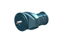 SEW-Eurodrive RXF87 AM254/256 helical inline gear unit with adapter. Compact RXF series design for efficient power transmission in industrial applicat