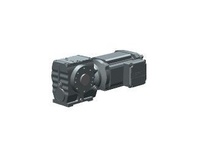 SEW-Eurodrive SA57 DRN80M4 helical-worm gearmotor, 0.75 kW (1 HP), 47.32:1 ratio, 37 RPM output, 1751 RPM input, 60 Hz, 230/460V. DRN80M4 IE3 motor wi