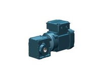 SEW-Eurodrive WA20 DRN71MS4 SPIROPLAN W-Series right-angle gearmotor, 0.33 HP, 32.50:1 finite ratio, 53 RPM output, 60 Hz, 230/460V. Compact hollow-sh