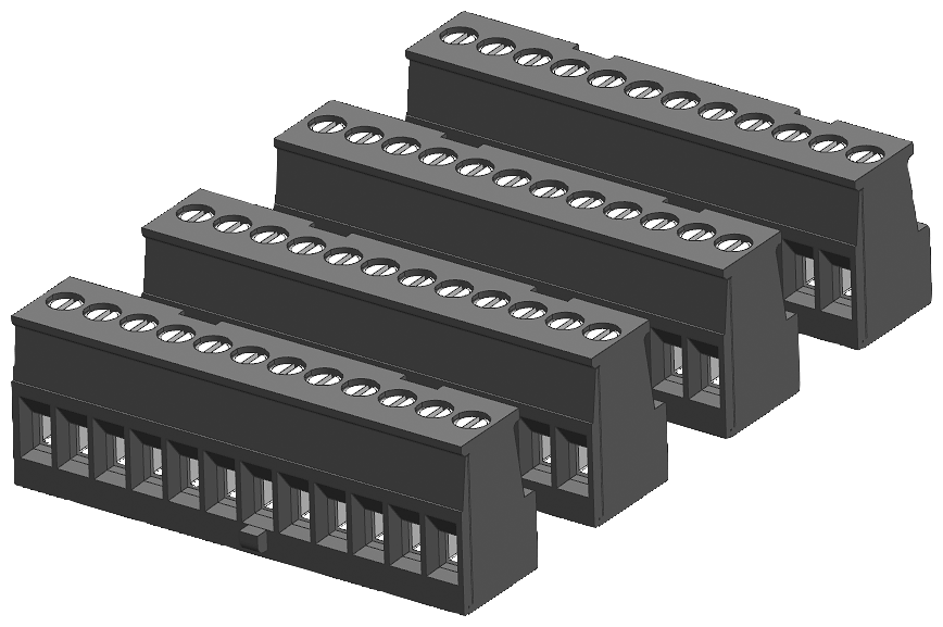 SIEMENS - 6ES72921AE200AA0 - SPARE KIT3 - 4 CONNECTORS12 SCREWS
