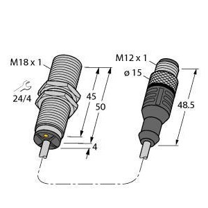 Turck BI10U-M18-AP6X-0.2-RS4T