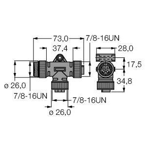 Turck RSV-2RKV 49