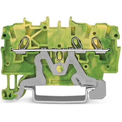 WAGO - 2000-1307 - 3-conductor ground terminal block