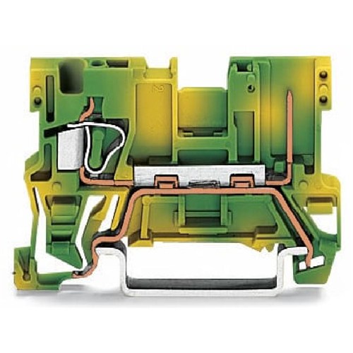 WAGO - 769-237 - 1-conductor/1-pin ground carrier terminal block
