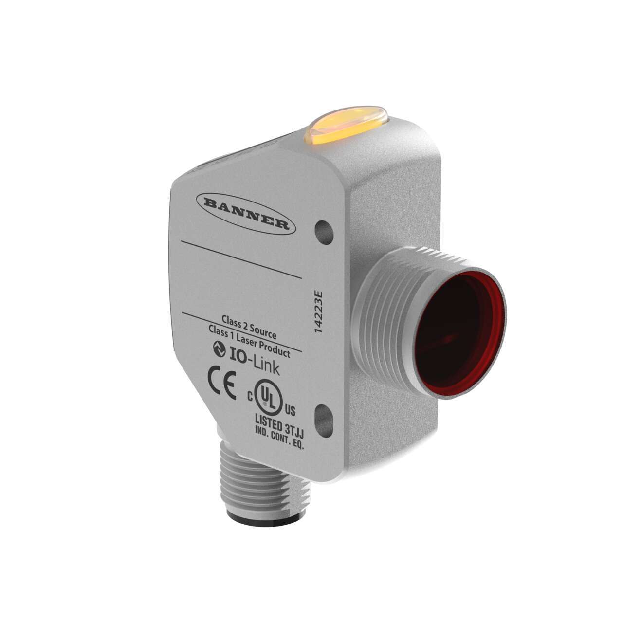 BANNER ENGINEERING - Q4XTKLAF100-Q8 - 97071 - Q4X SERIES: LASER ADJUSTABLE FIE