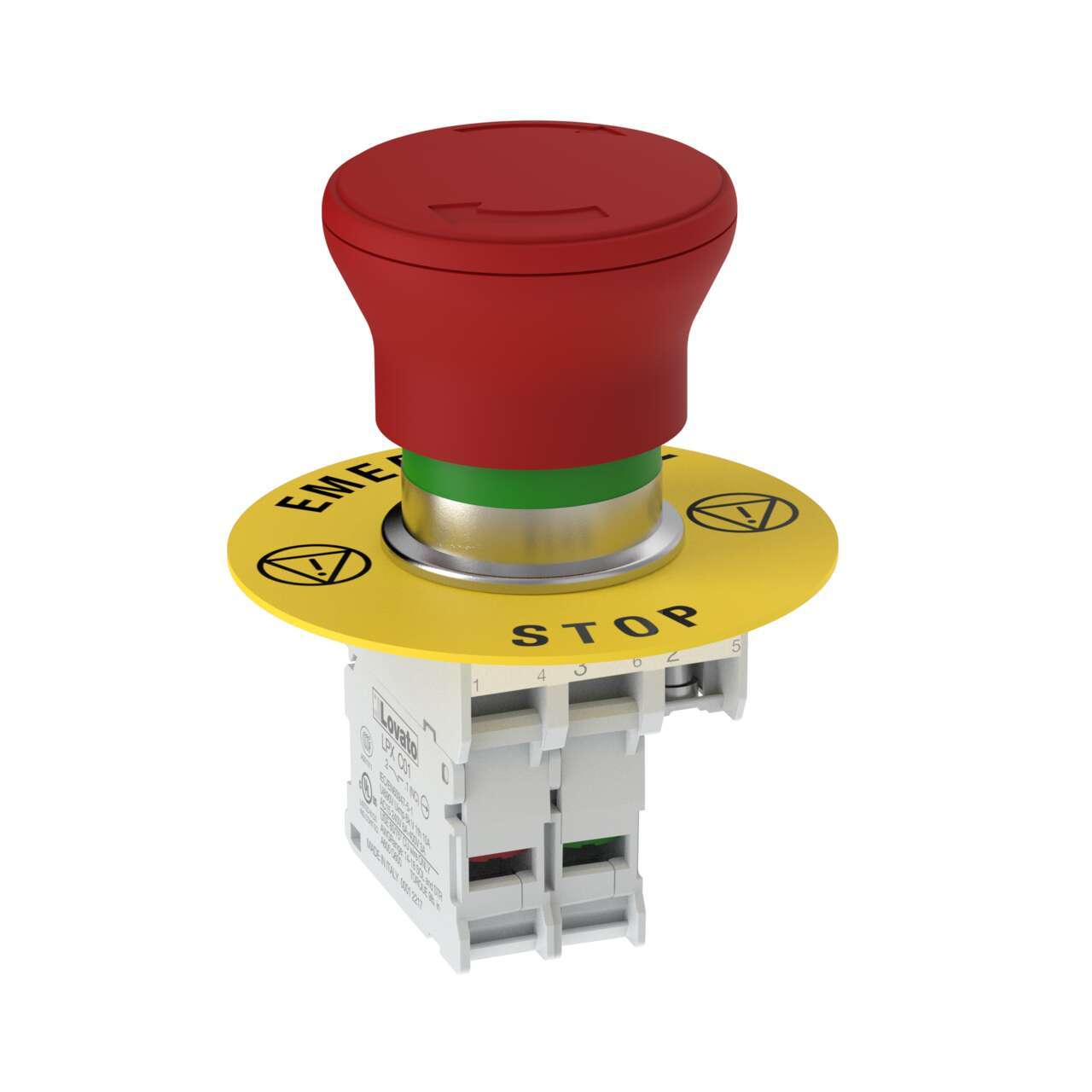 BANNER ENGINEERING - SSA-EBM-11L - 69700 - 22 MM METAL E-STOP BUTTON KIT; K